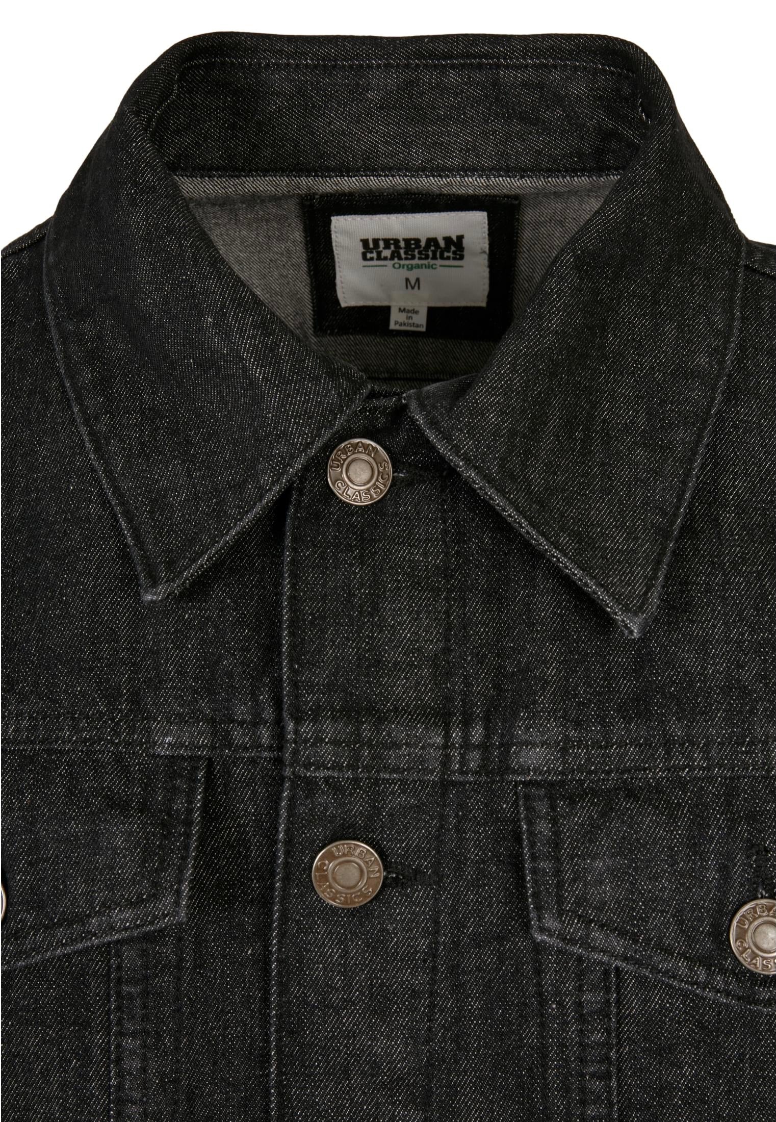Organic Basic Denim Black Washed - Jeans Jacket - Image 9