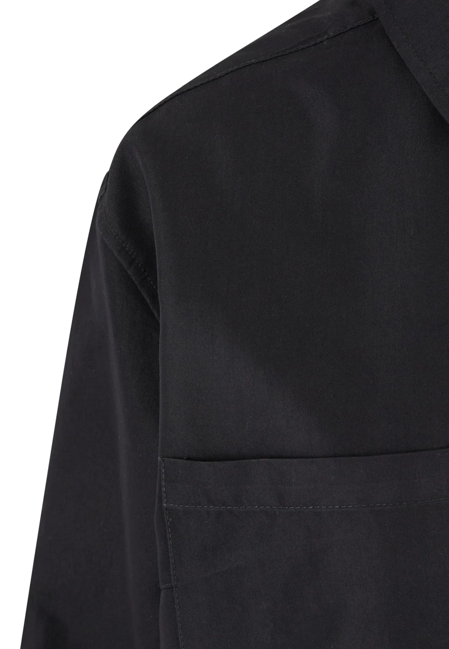Oversized Twill Black - Blouse - Image 8