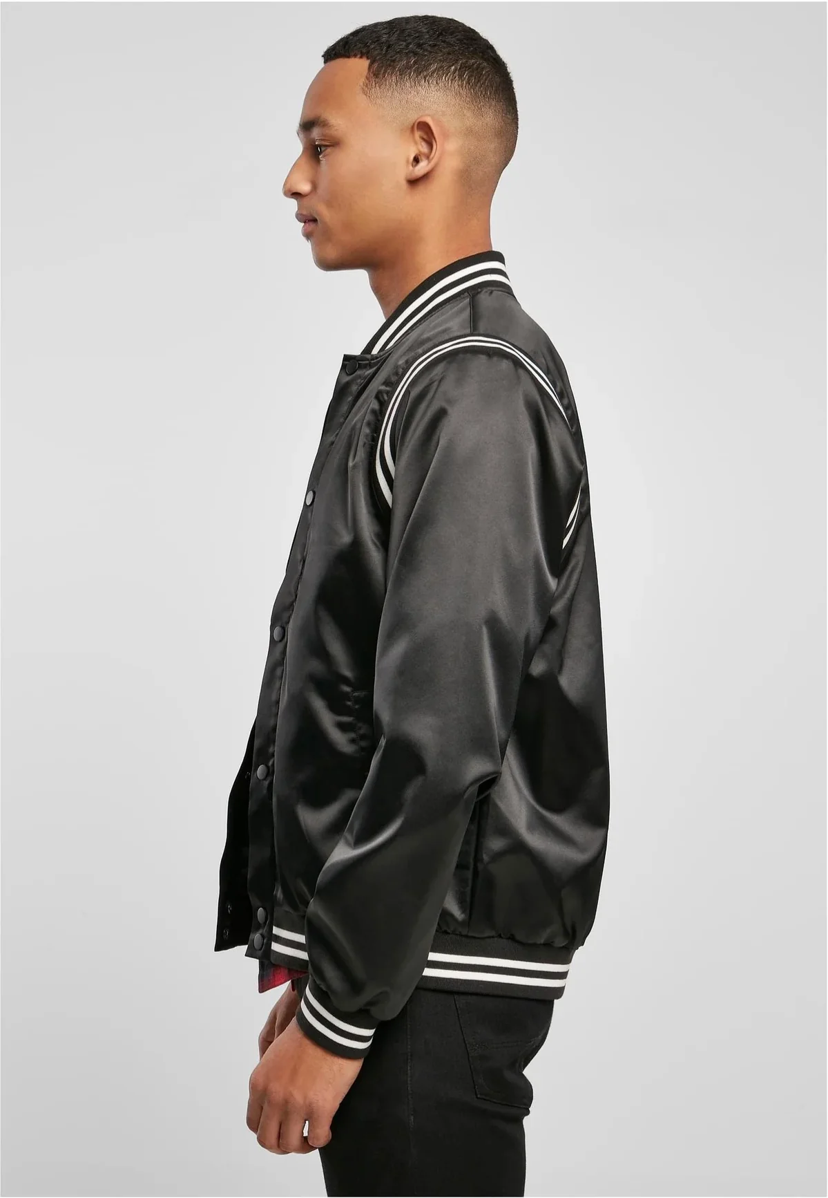 Satin College Black - College Jacket - Image 5