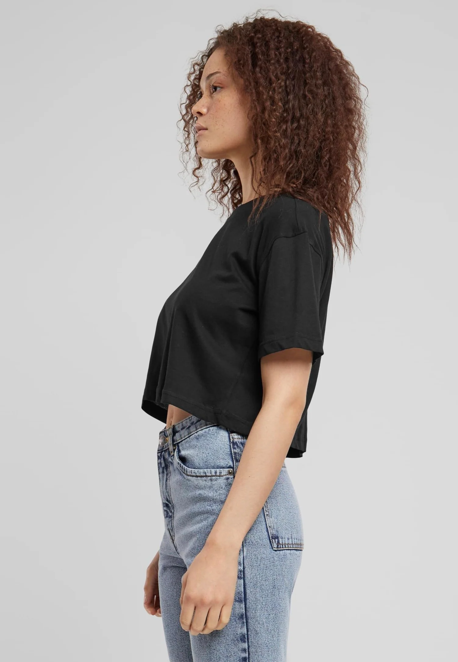 Short Oversized Black - Top - Image 3