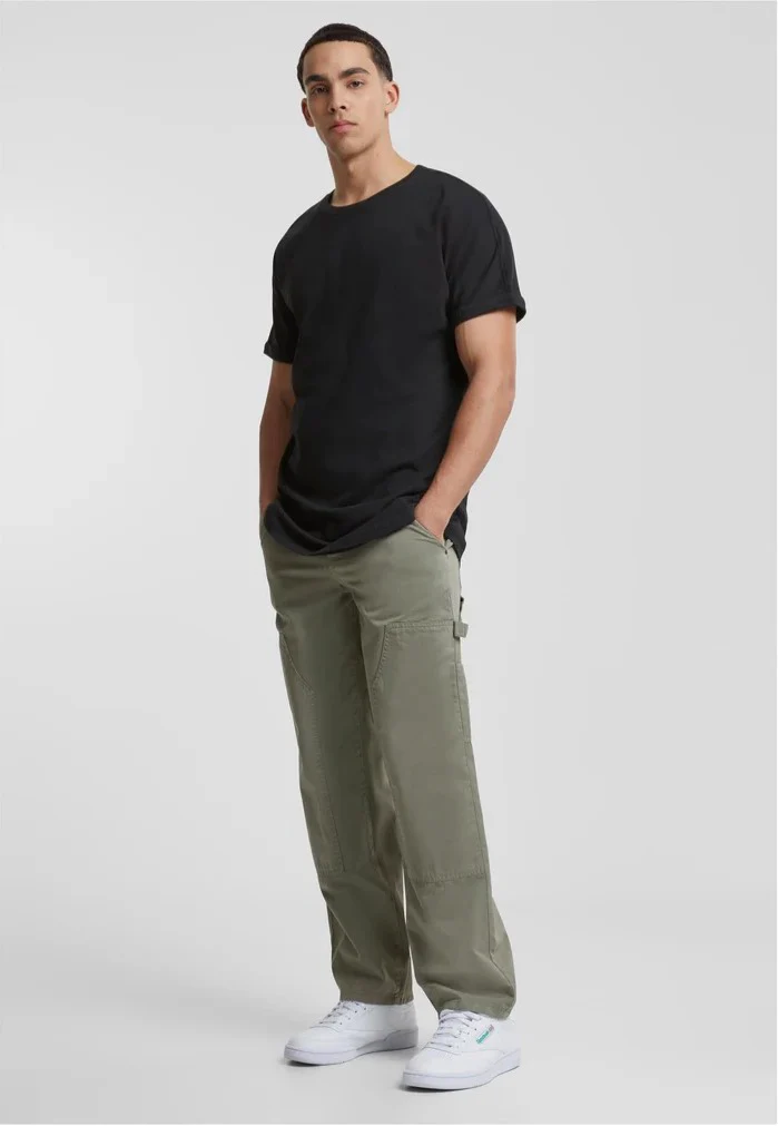 Twill Double Knee Palegreen - Pants - Image 2