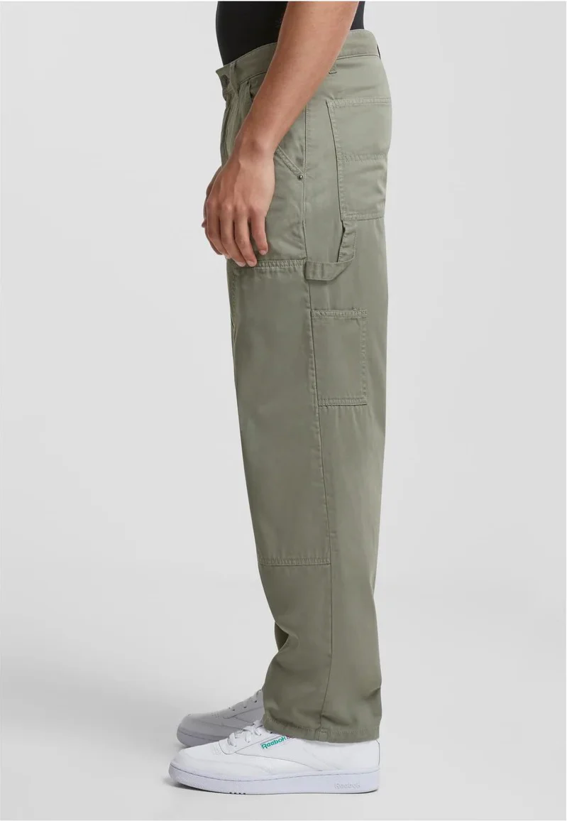 Twill Double Knee Palegreen - Pants - Image 4
