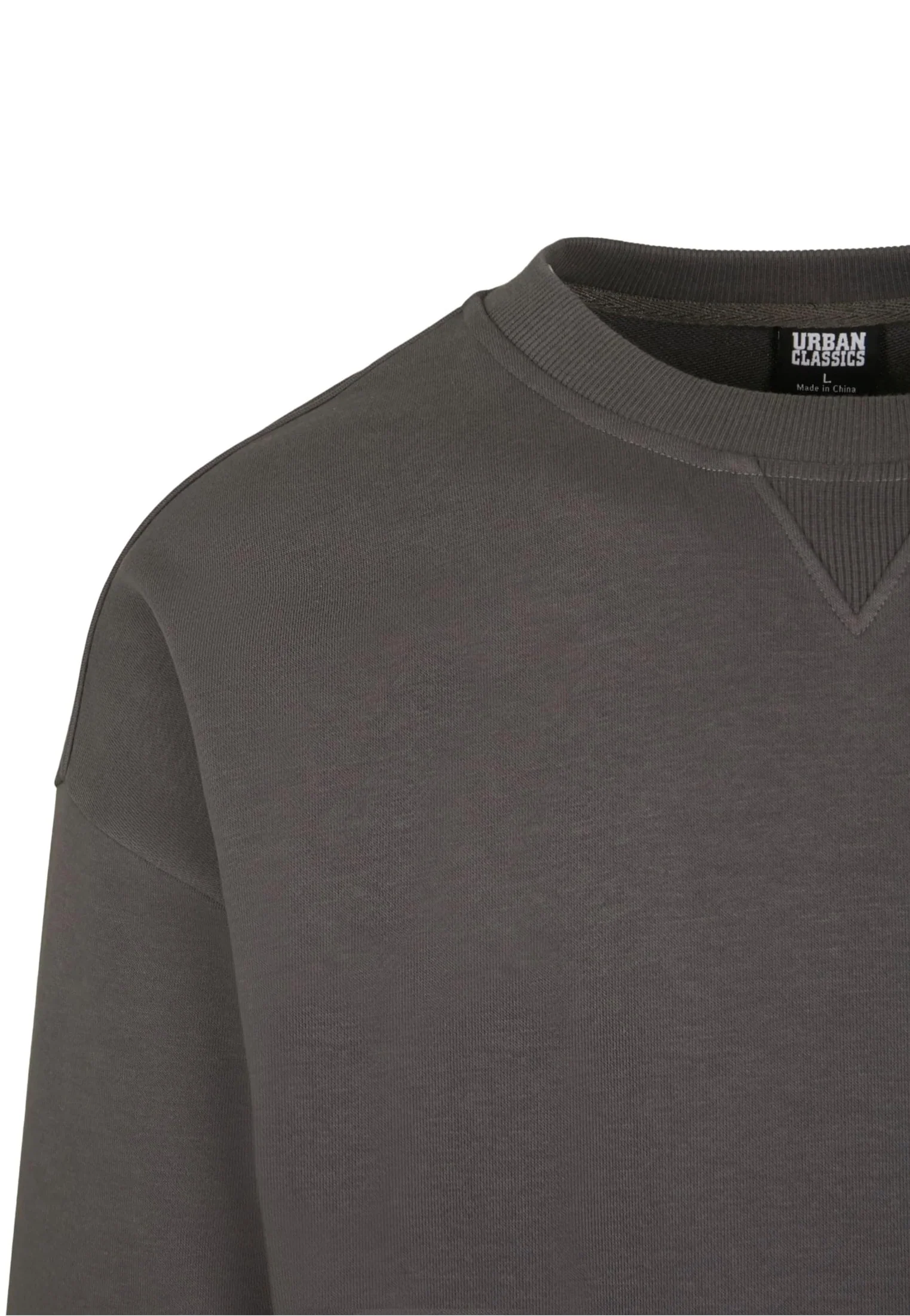 Zip Away Oversized Terry Crew Darkshadow - Sweater - Image 11