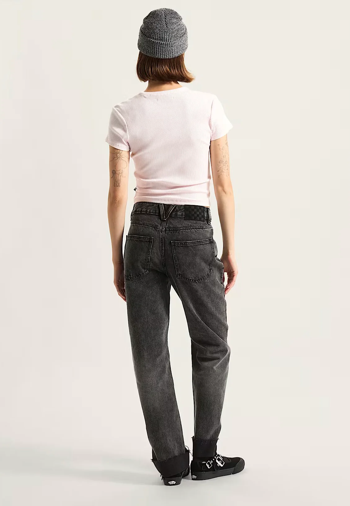 Annabelle Straight Leg Stonewash Black - Jeans - Image 3