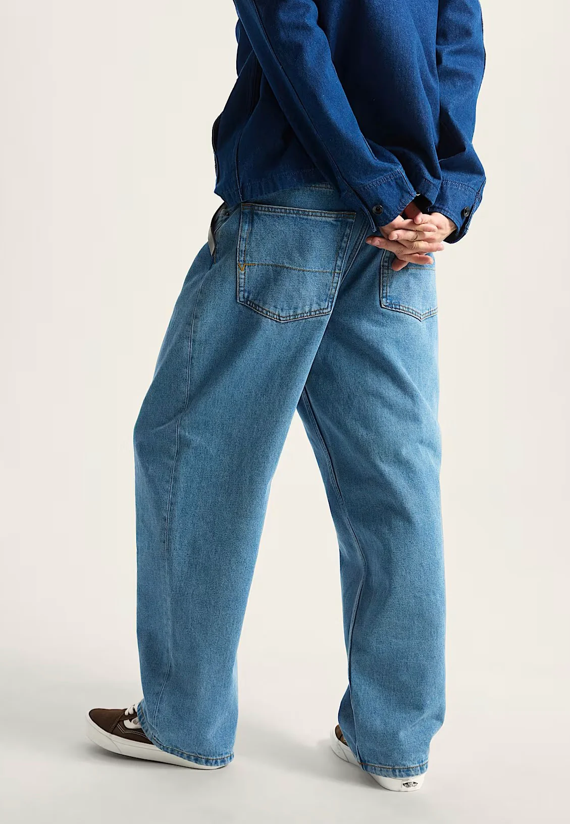 Check-5 Baggy Stonewash/Blue - Jeans - Image 2