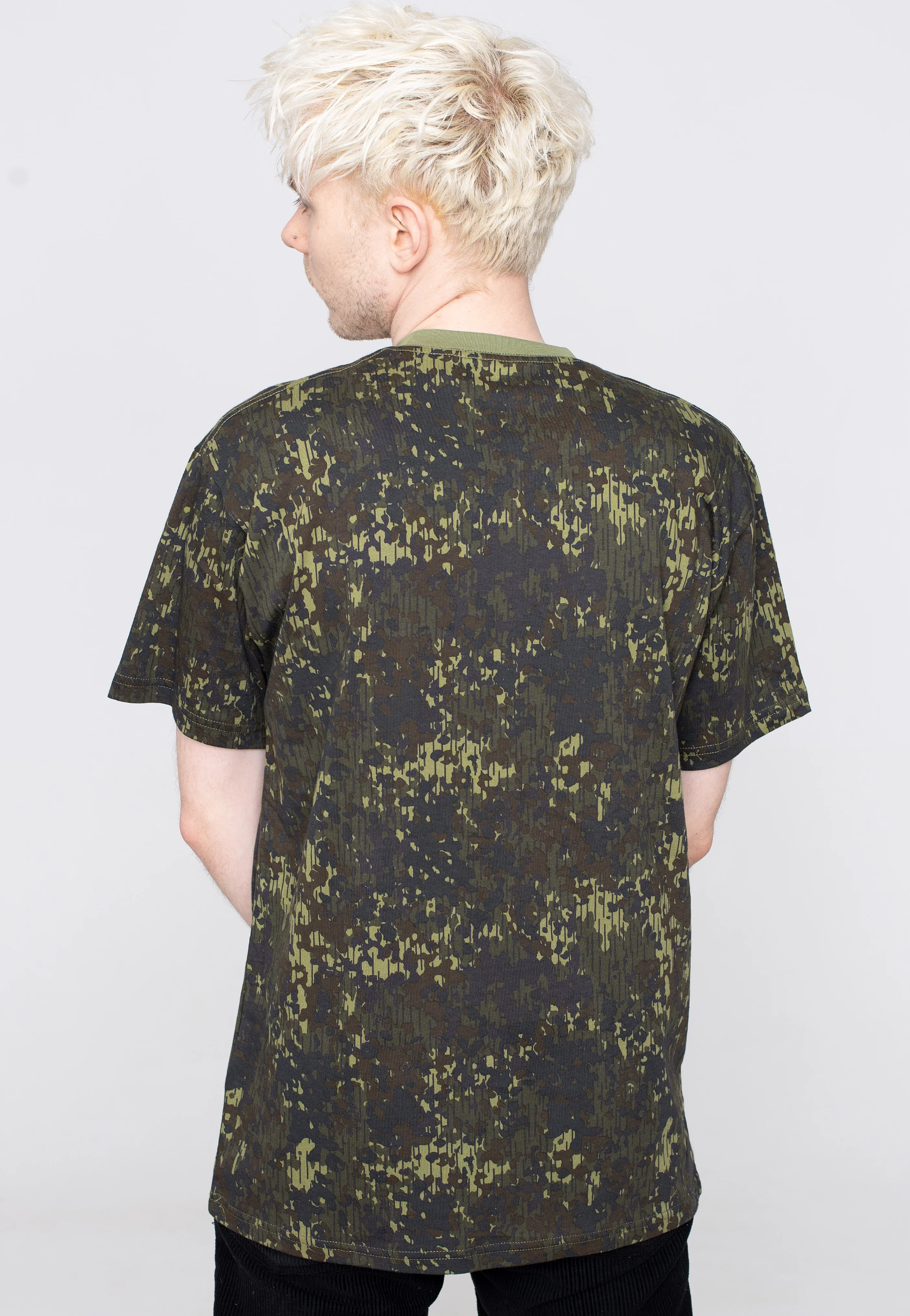 Classic Easy Box Loden Green/White - T-Shirt - Image 2