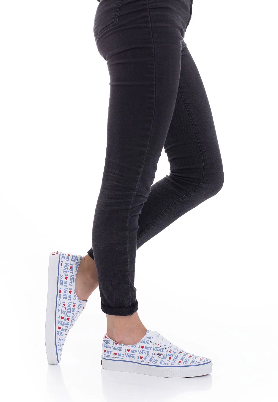 Era I Heart Vans True White - Girl Shoes - Image 5