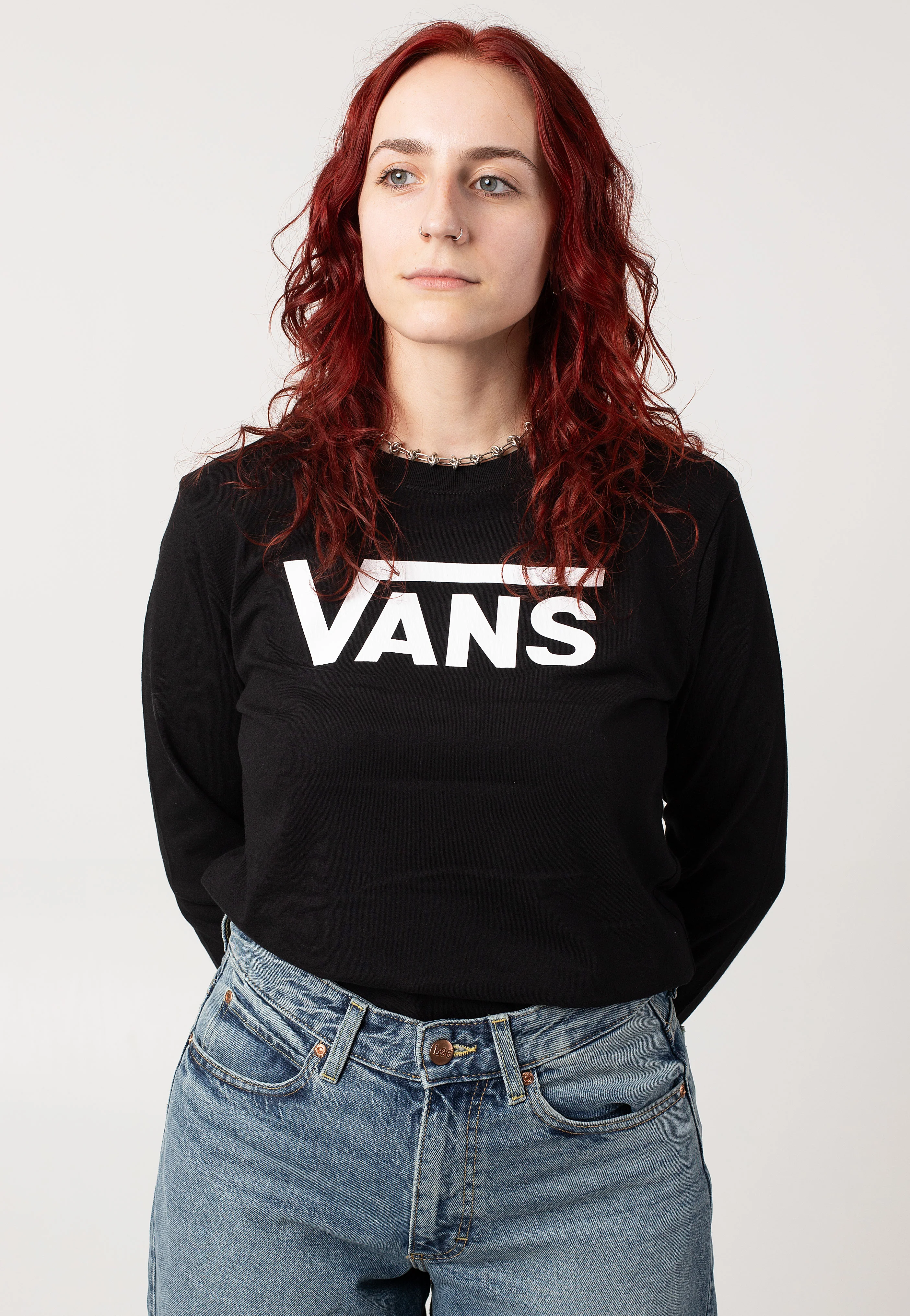Flying V Classic Bff Flying V Black - Longsleeve