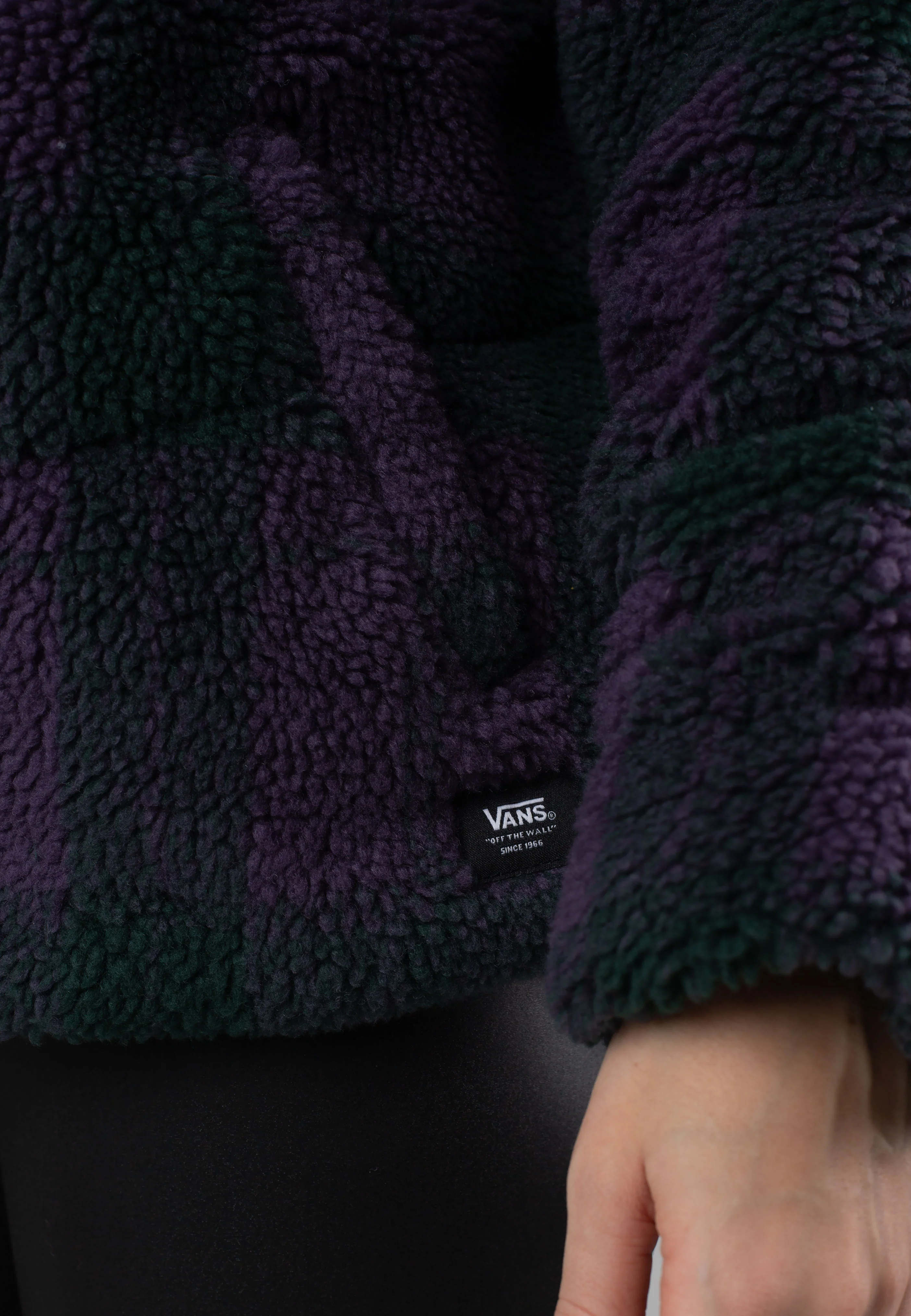 Foundry Plaid High Pile Puff Green Gables - Jacket - Image 5