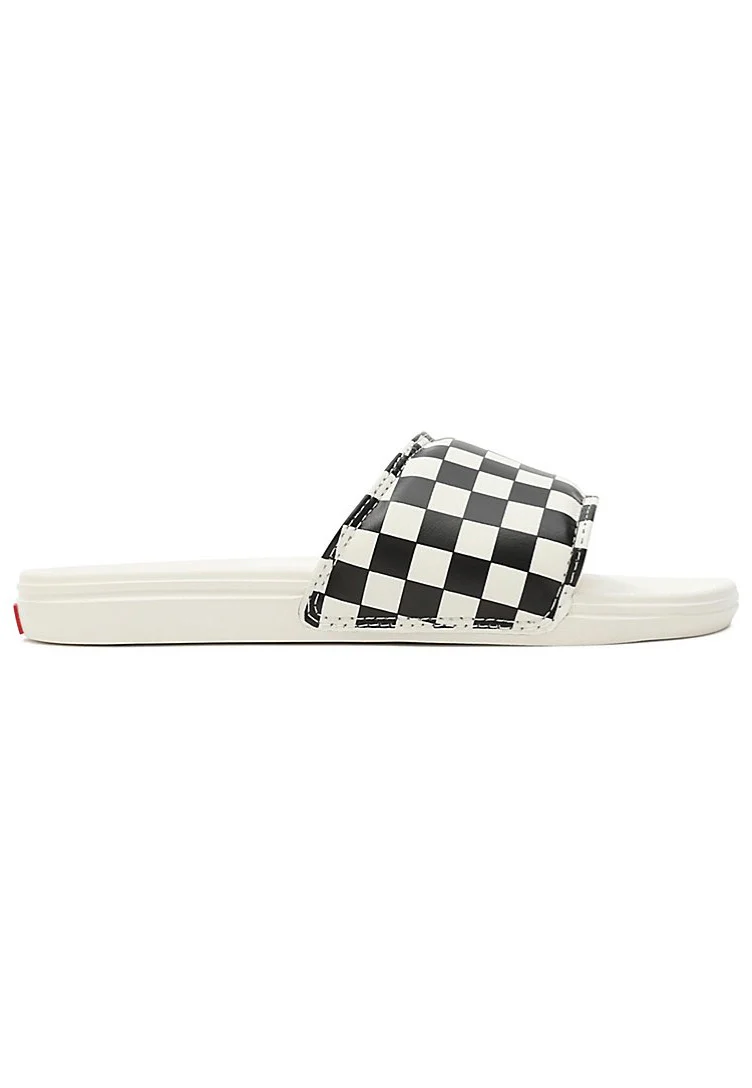 La Costa Checkerboard Black/Mars - Girl Slides - Image 4