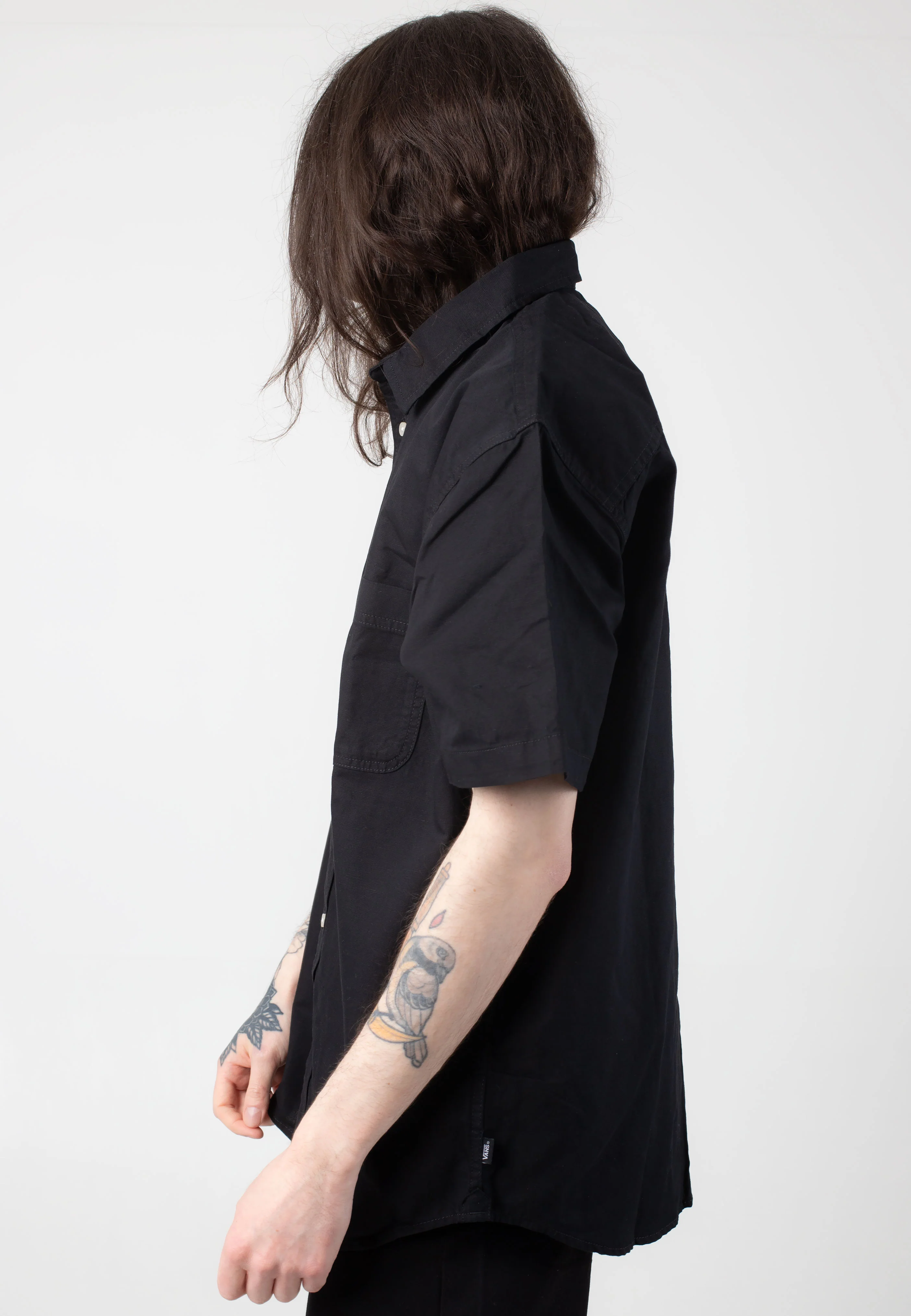 Lawson Solid Woven Black - Shirt - Image 4