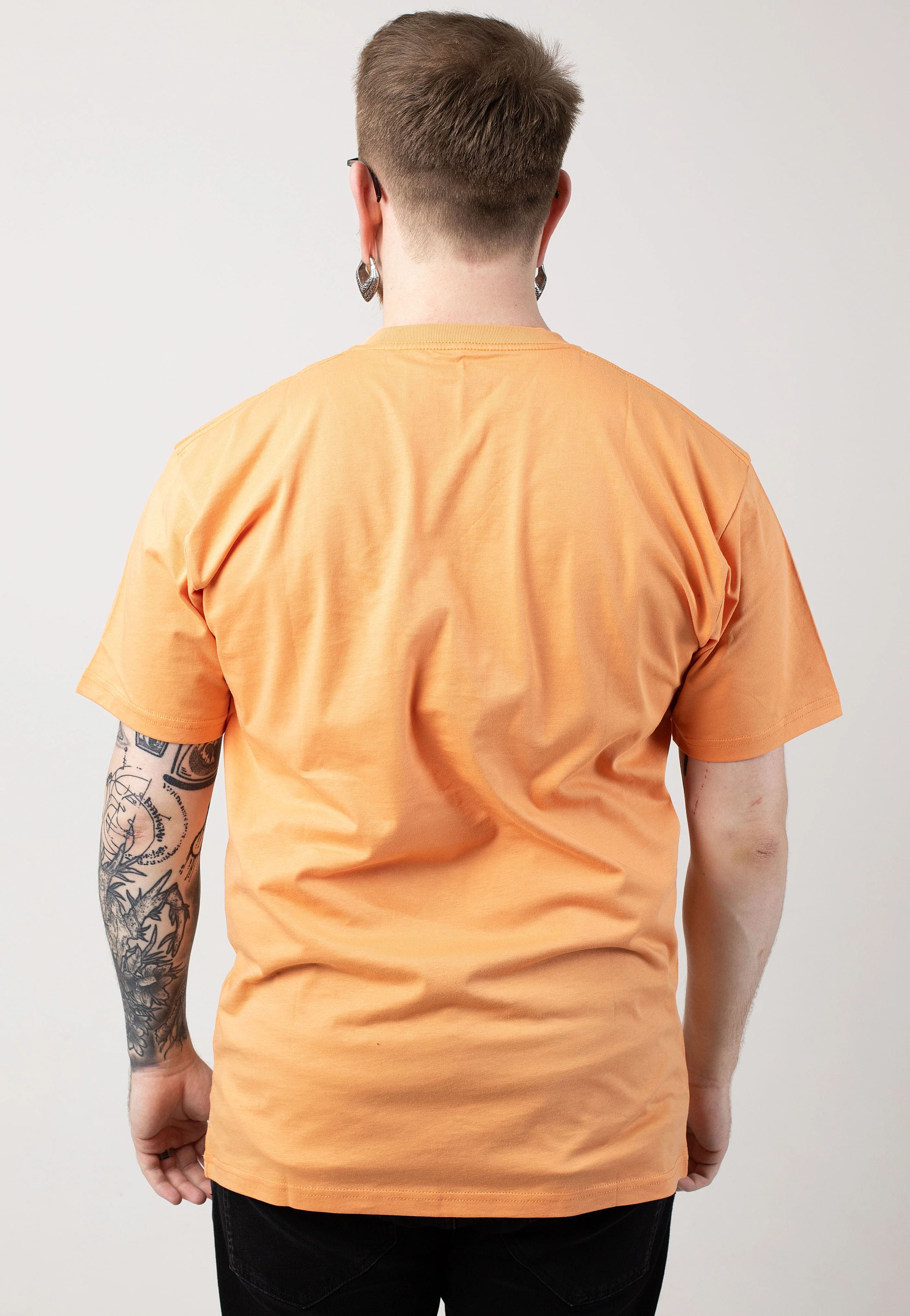 Left Chest Logo Copper Tan - T-Shirt - Image 2
