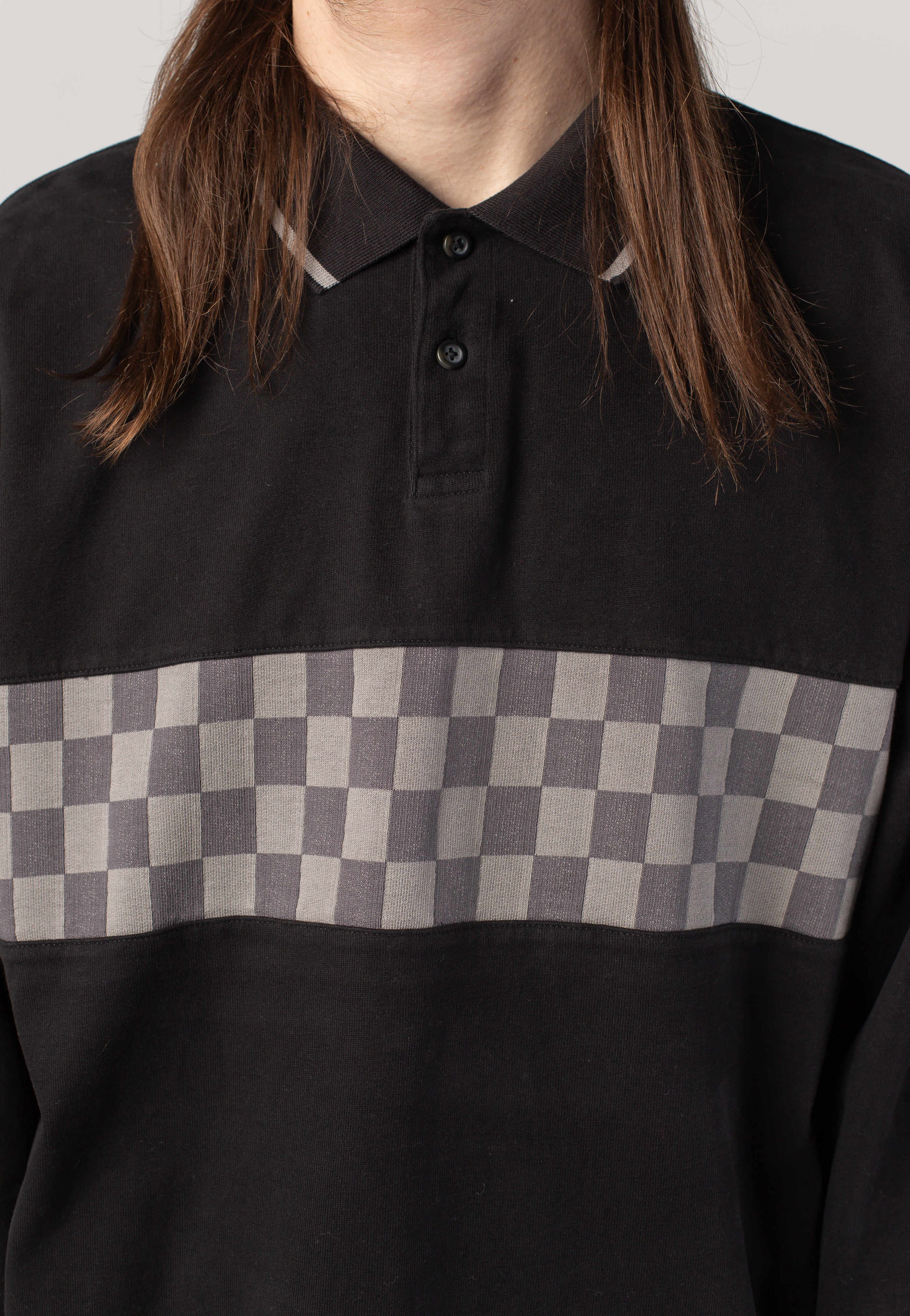 Medford Checkerboard Black - Longsleeve - Image 5