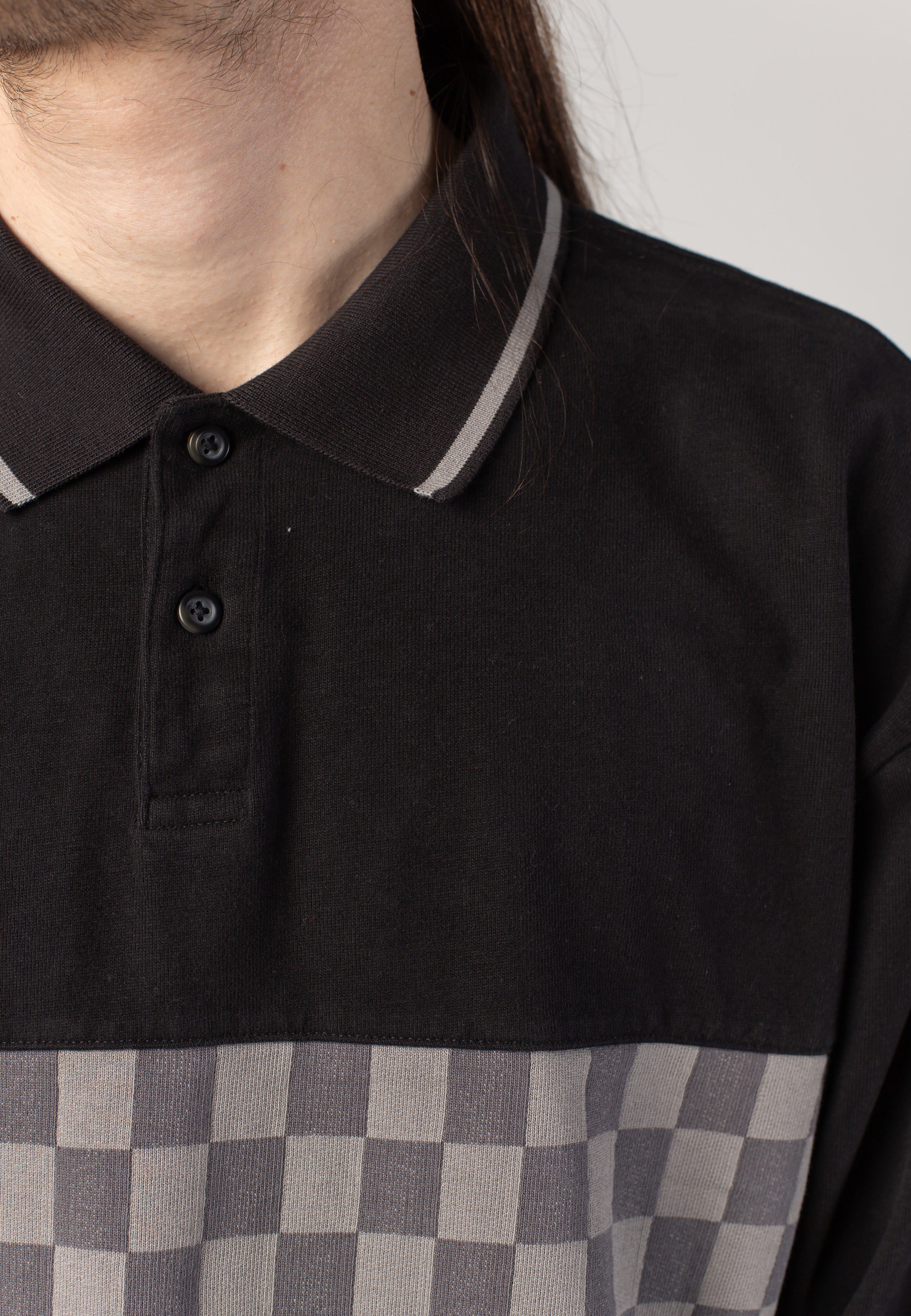 Medford Checkerboard Black - Longsleeve - Image 6