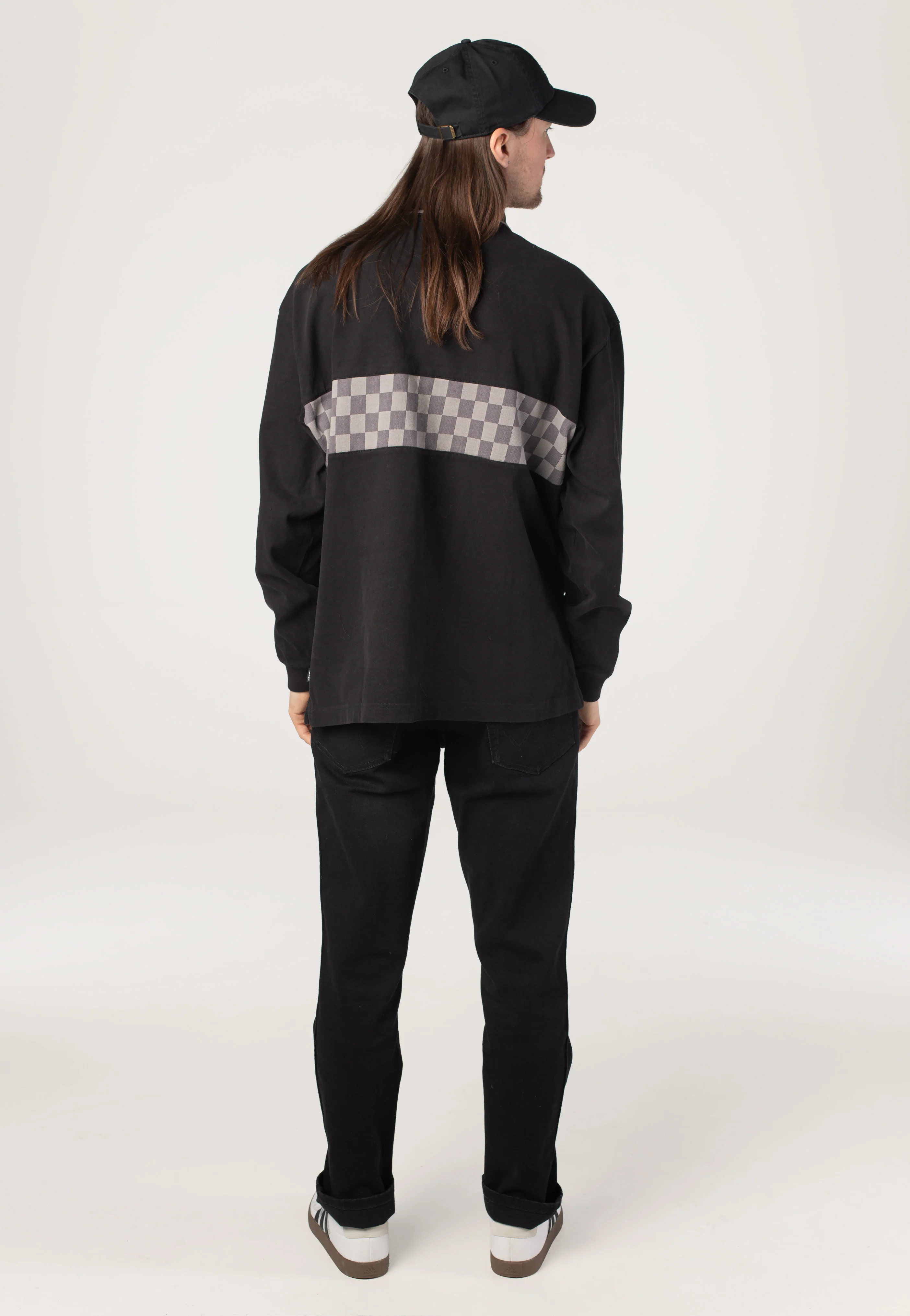 Medford Checkerboard Black - Longsleeve - Image 7