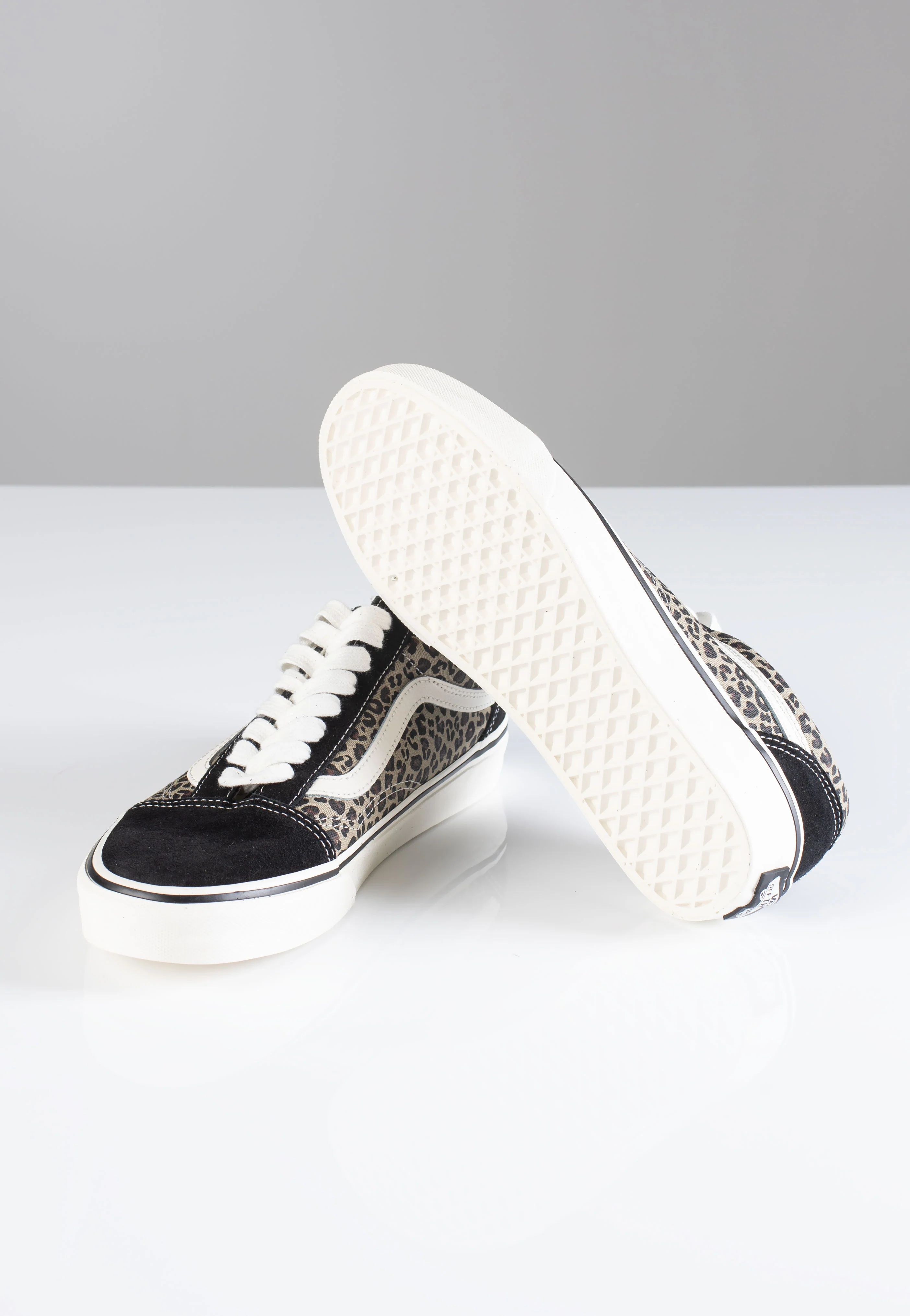 Old Skool Black/Leopard - Girl Shoes - Image 3
