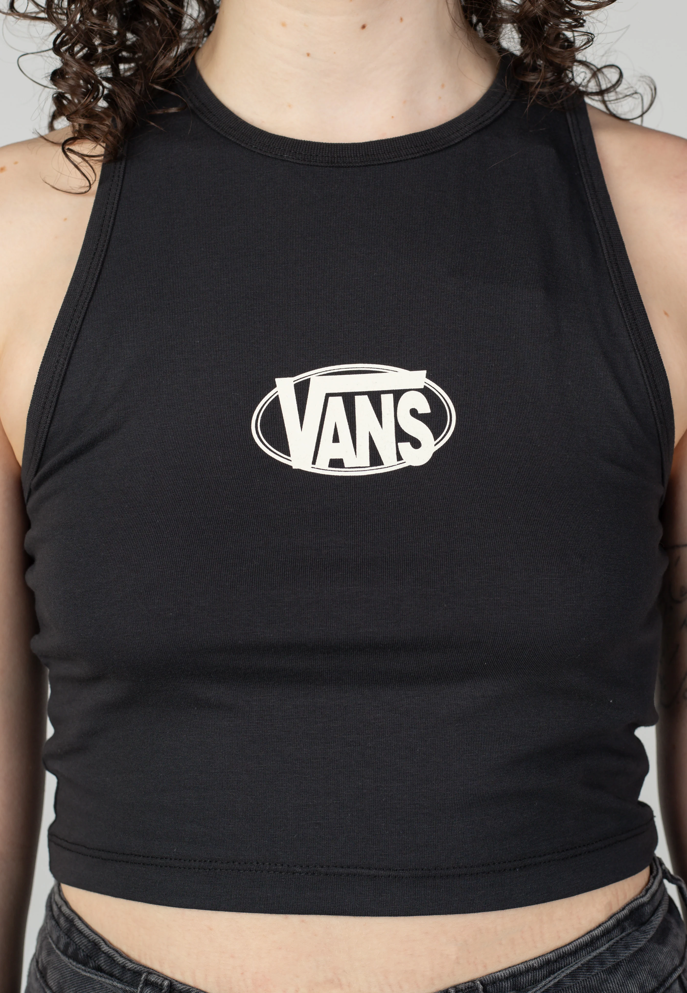 Oval Logo Black - Tank - Image 2
