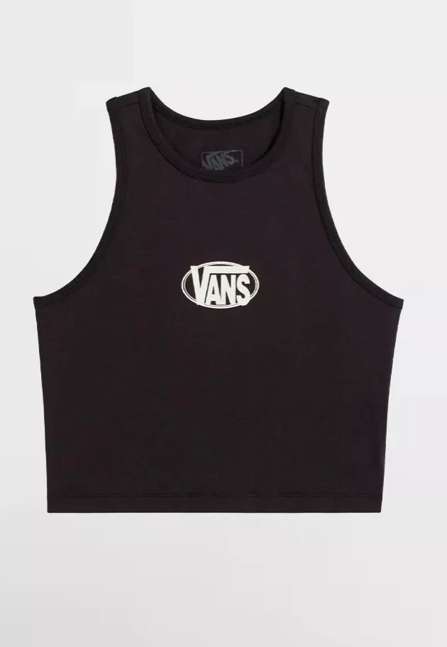 Oval Logo Black - Tank - Image 4