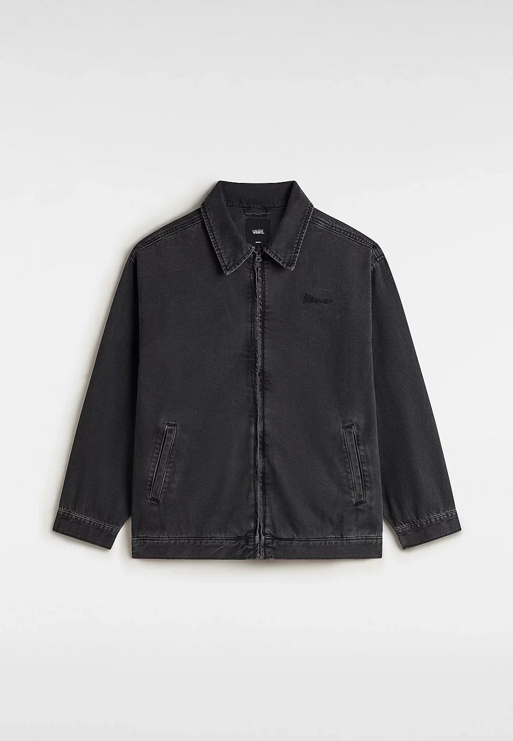 Pitstop Denim Metal Station Washed Black - Jeans Jacket - Image 4