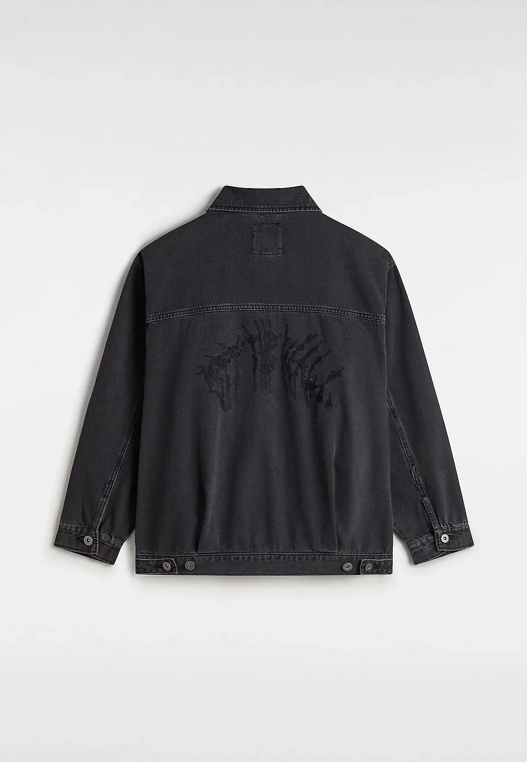 Pitstop Denim Metal Station Washed Black - Jeans Jacket - Image 5