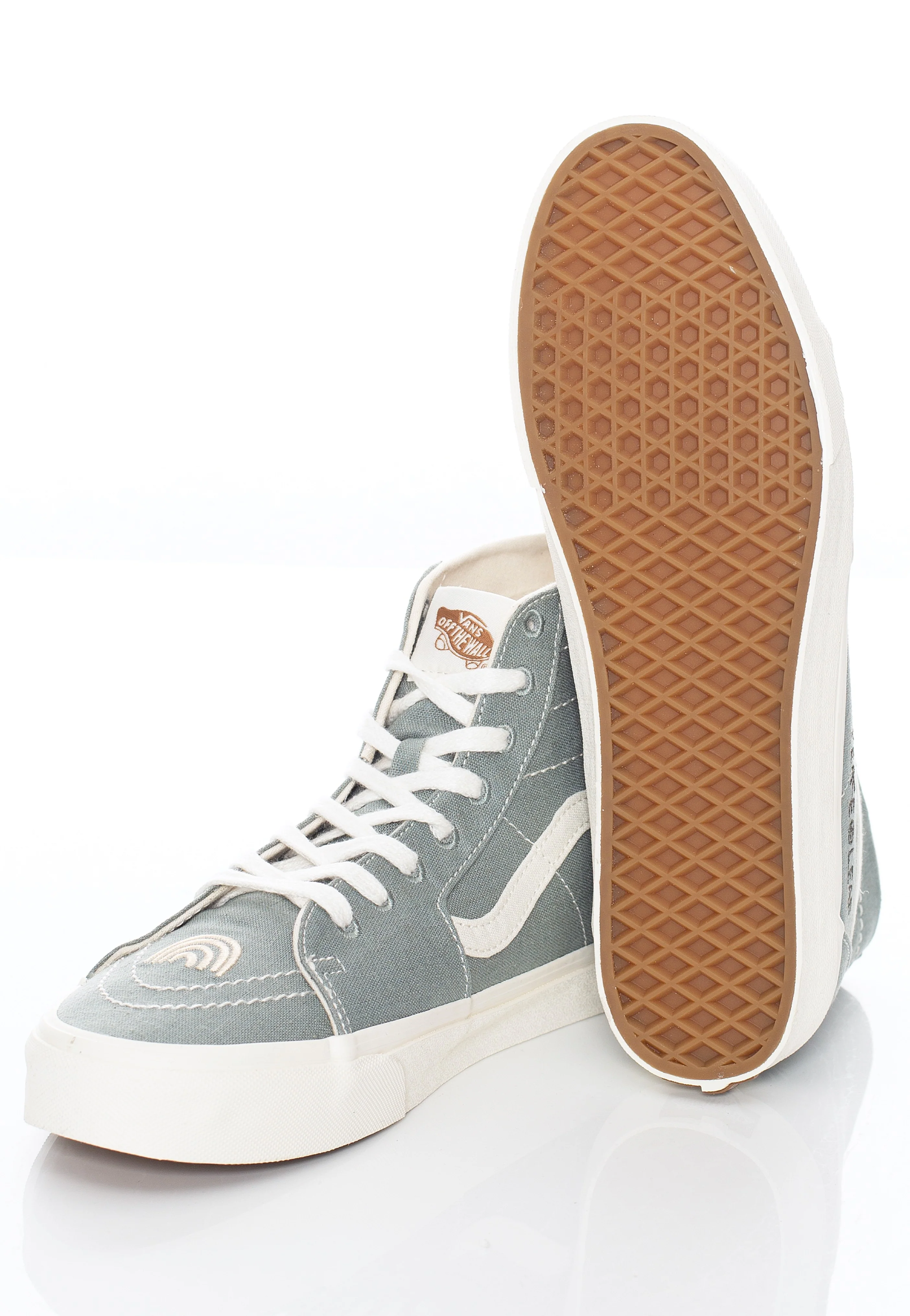 Sk8 Hi Tapered Eco Theory Green Milieu/Marshmallow - Shoes - Image 2