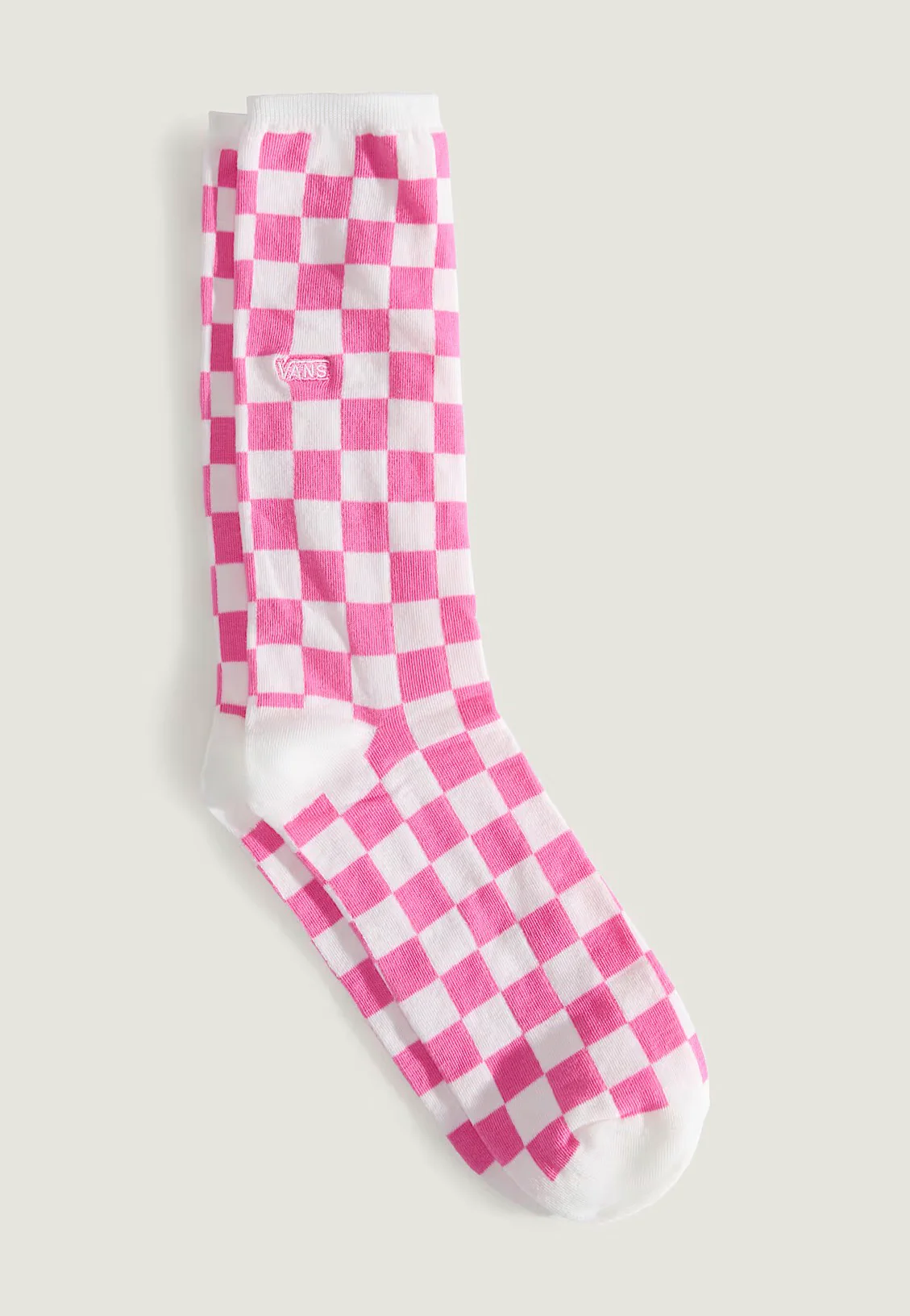 Ticker Crew Checkerboard/Pink Pizz - Socks - Image 2