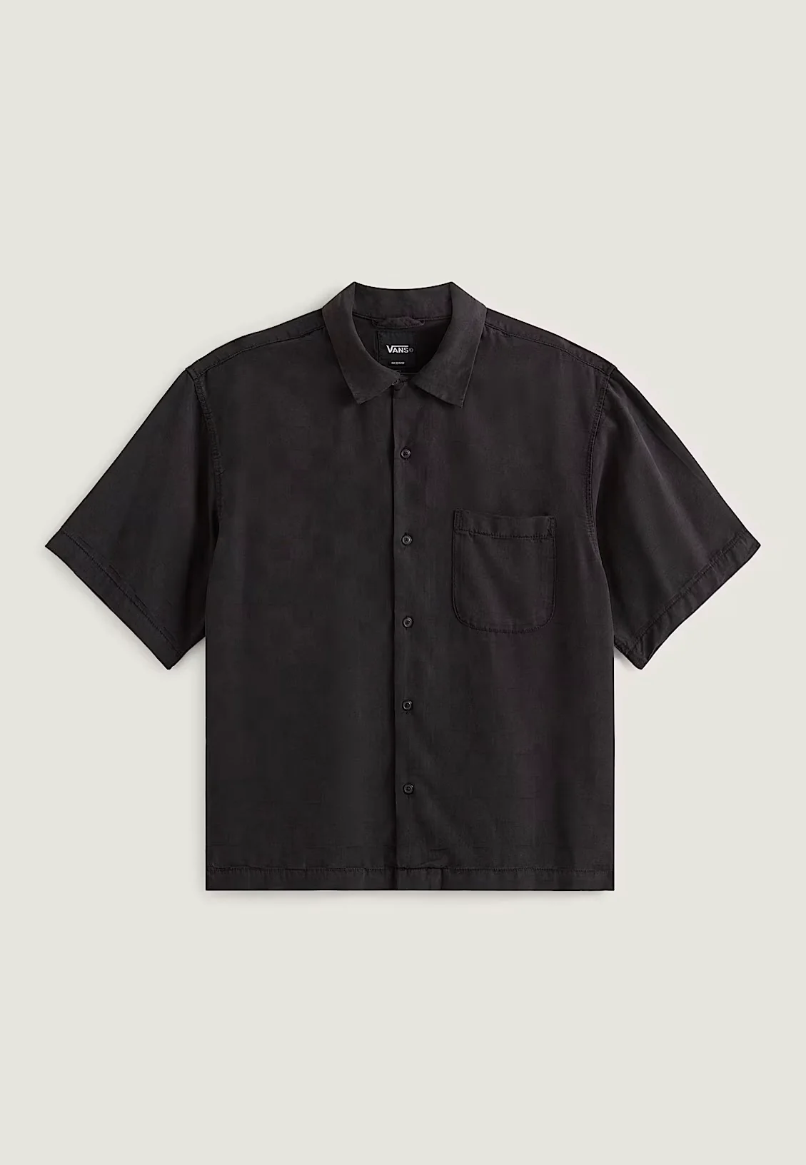 Van Doren Tencel Check Camp Black - Shirt - Image 4