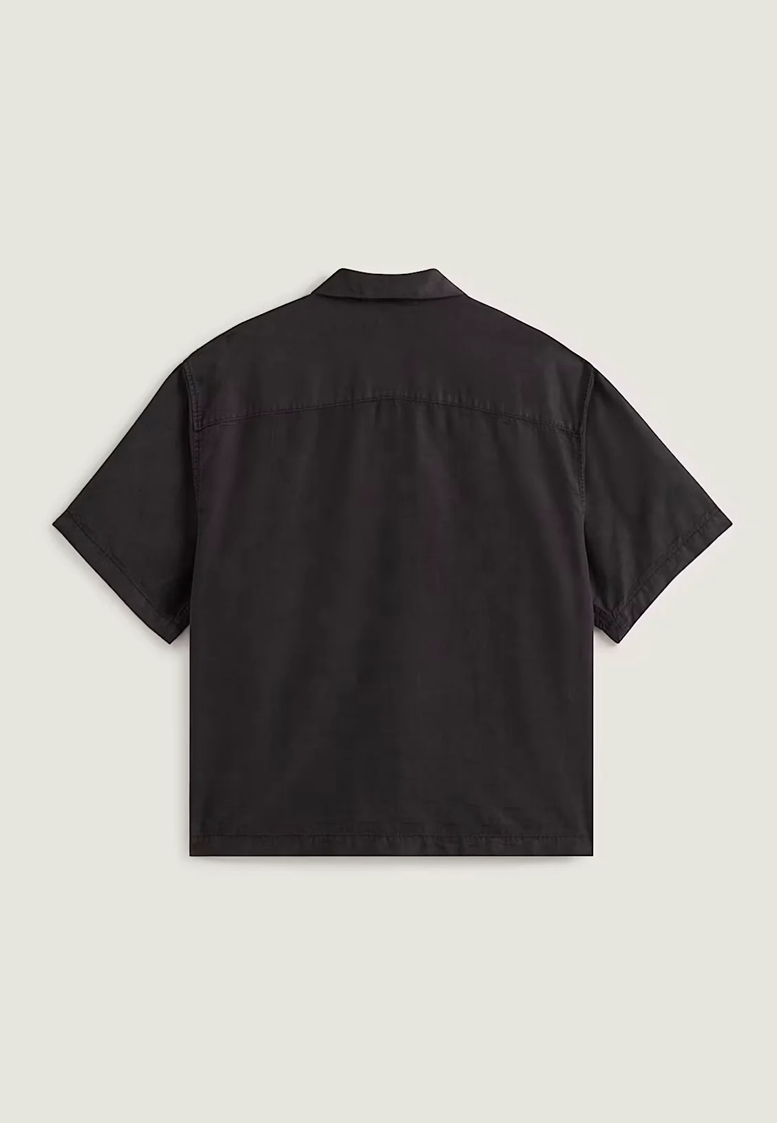 Van Doren Tencel Check Camp Black - Shirt - Image 5
