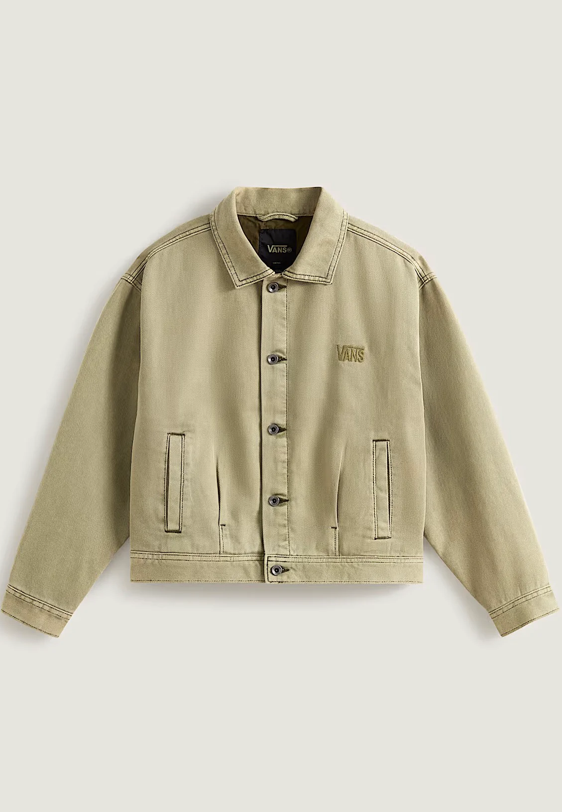Womens Pomona Soft Sage - Jeans Jacket - Image 7