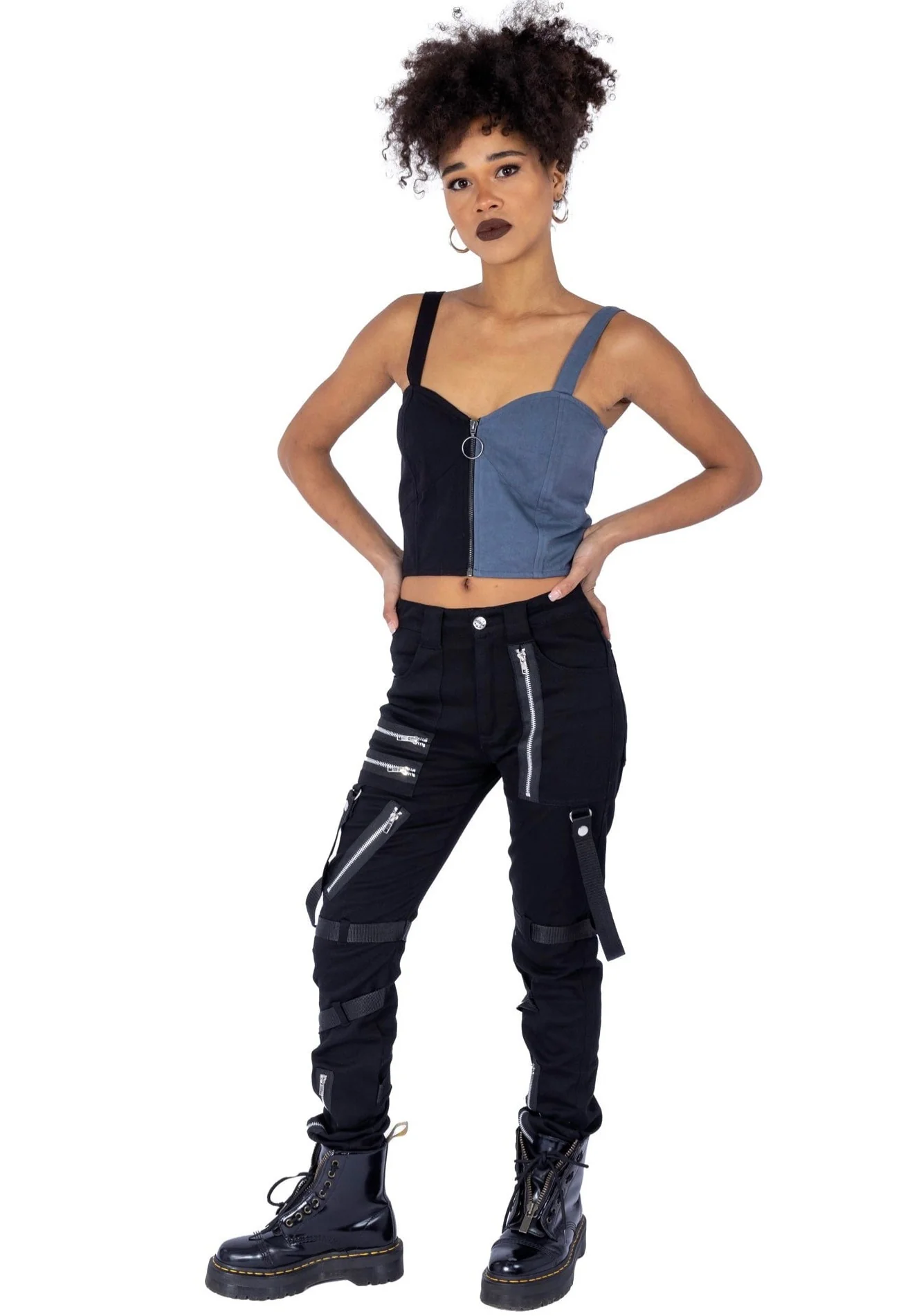 Manic Black/Grey - Top - Image 4