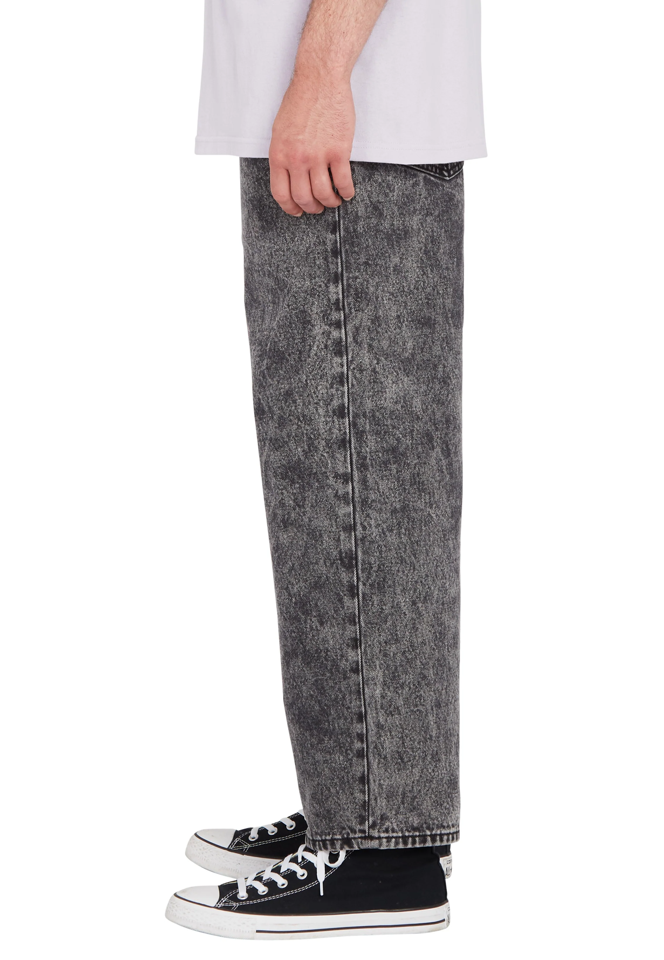 Billow Tapered Light Acid Black - Jeans - Image 3