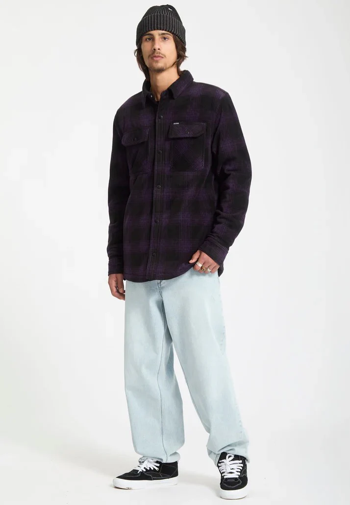 Bowered Fleece Dark Purple - Jacket - Image 2