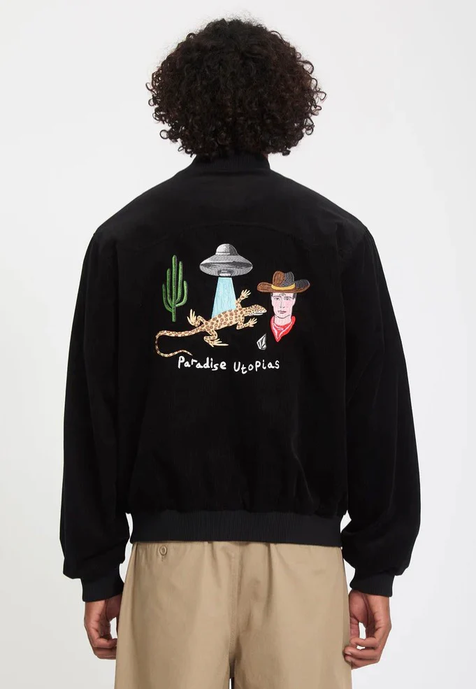 FA Mickey Mason Black - College Jacket - Image 3