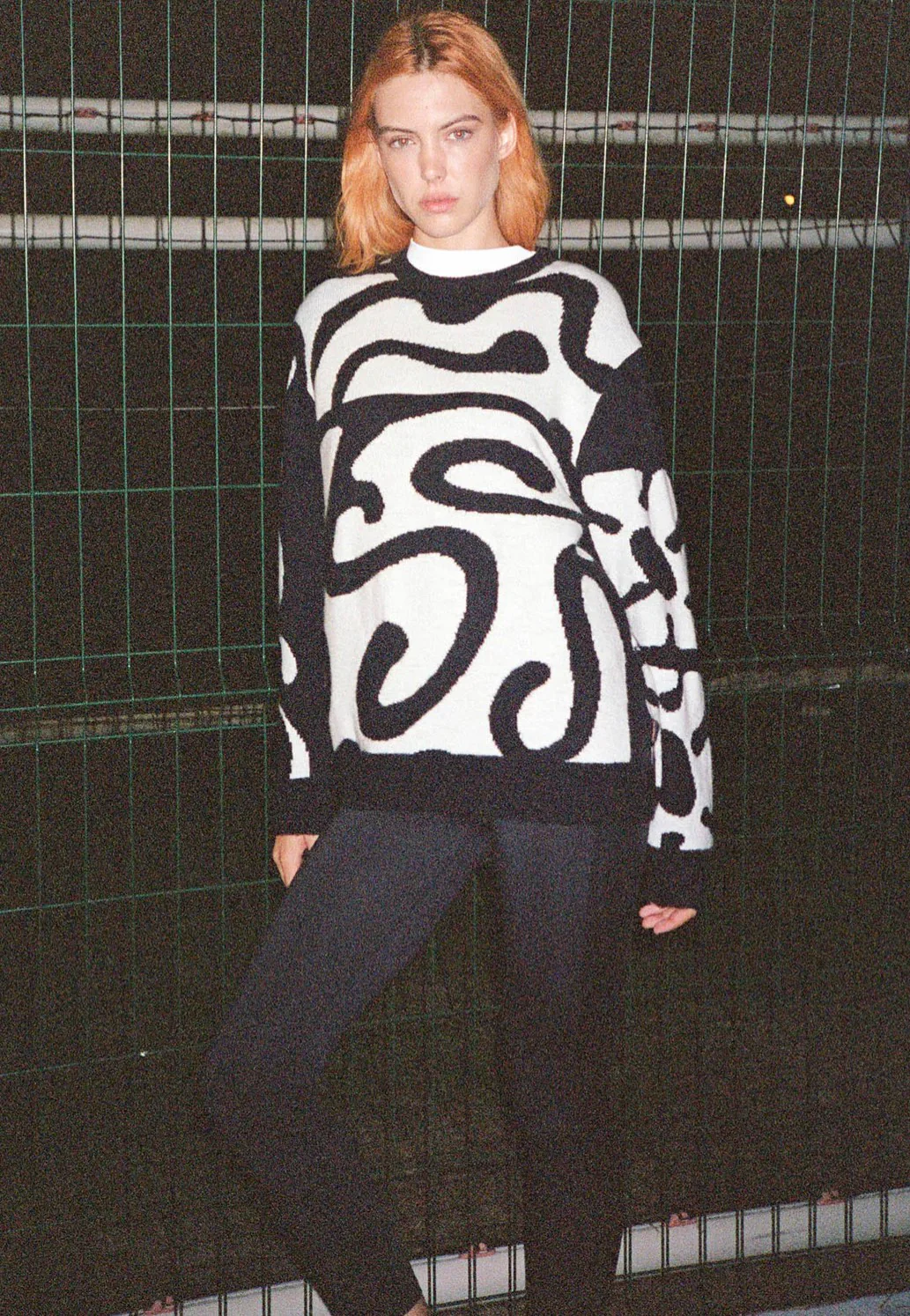 Fa Zephyr Black White - Pullover - Image 2