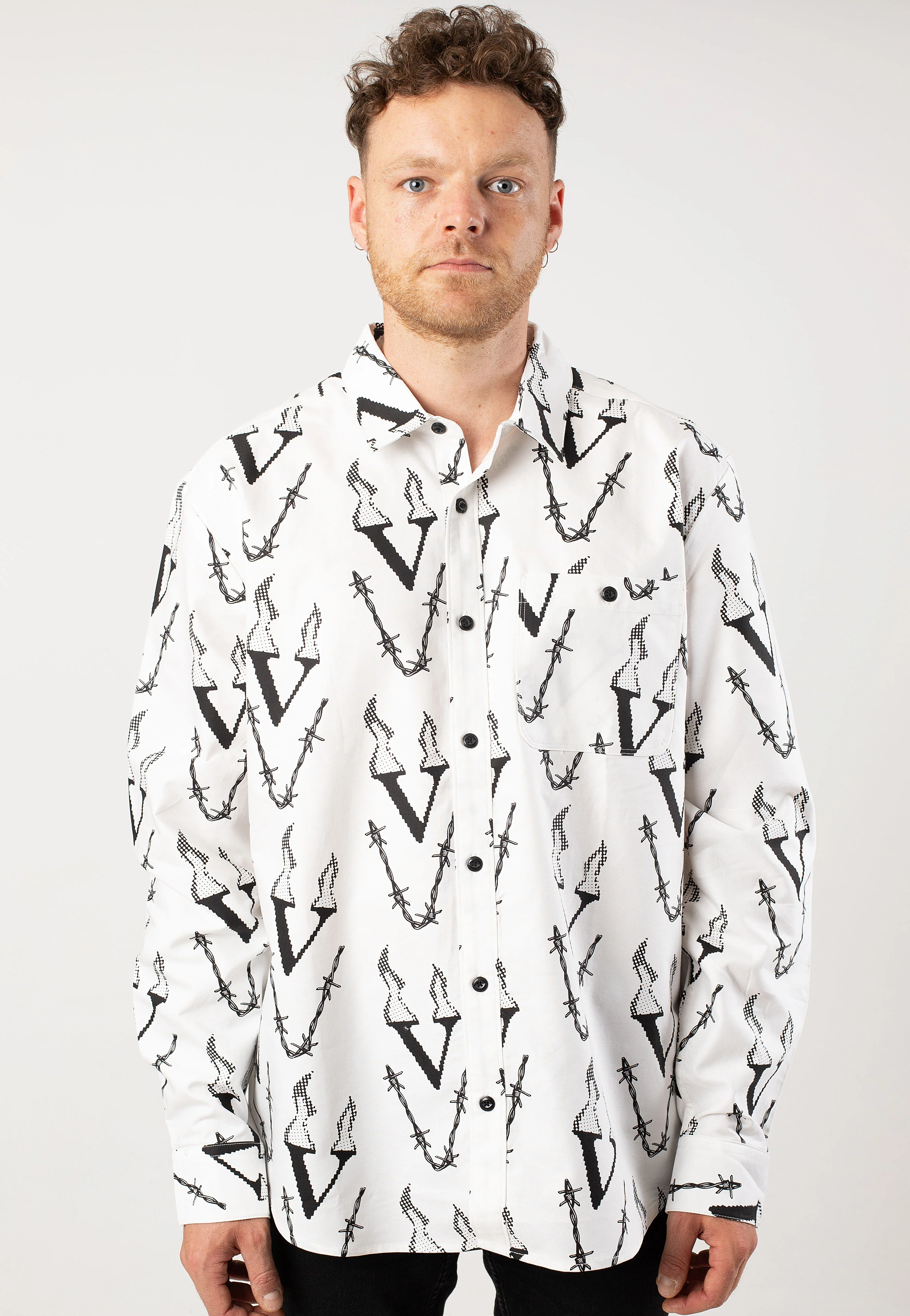 Fergadelic Woven White - Shirt