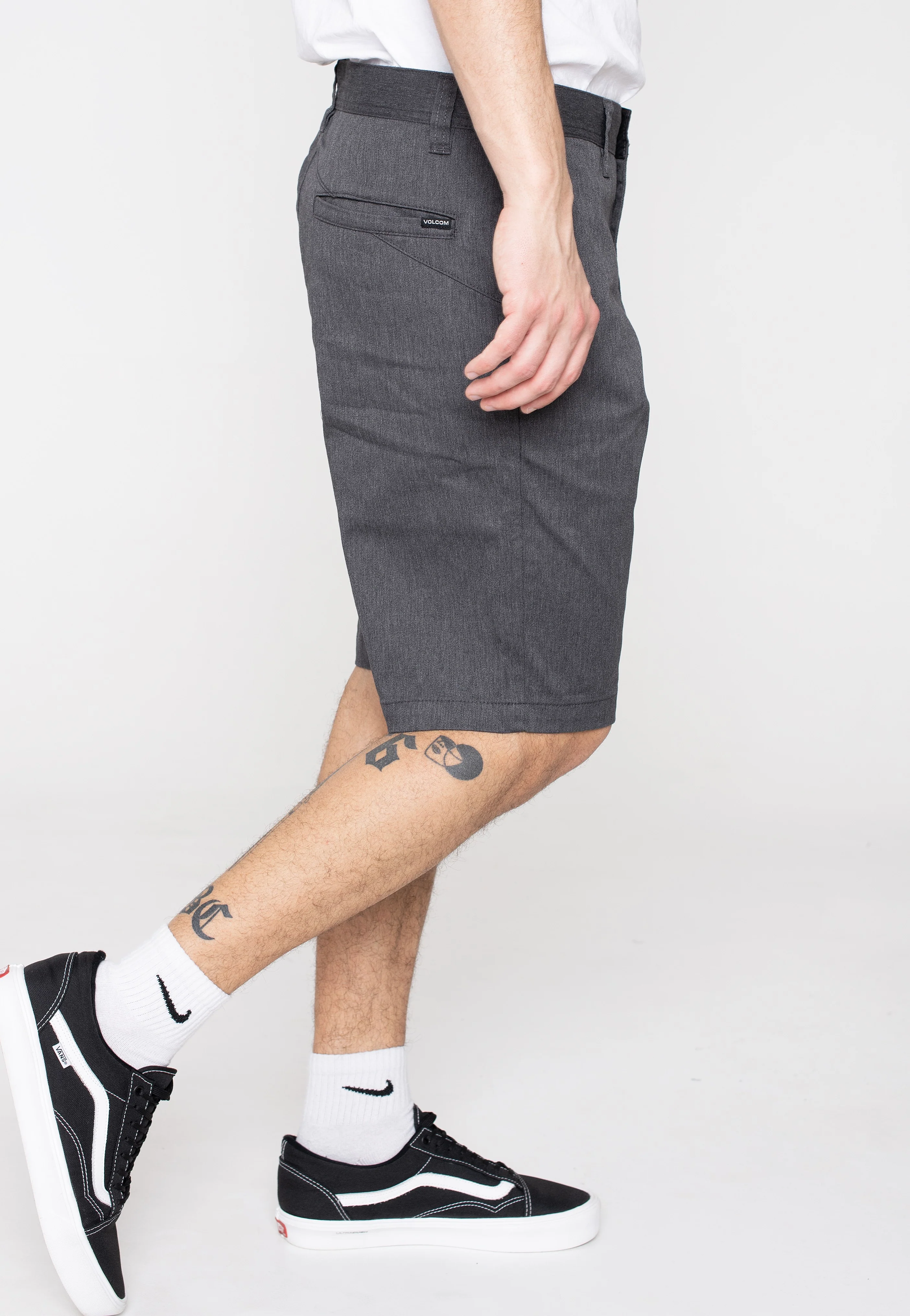 Frckn Mdn Strch 21 Charcoal Heather - Shorts - Image 3