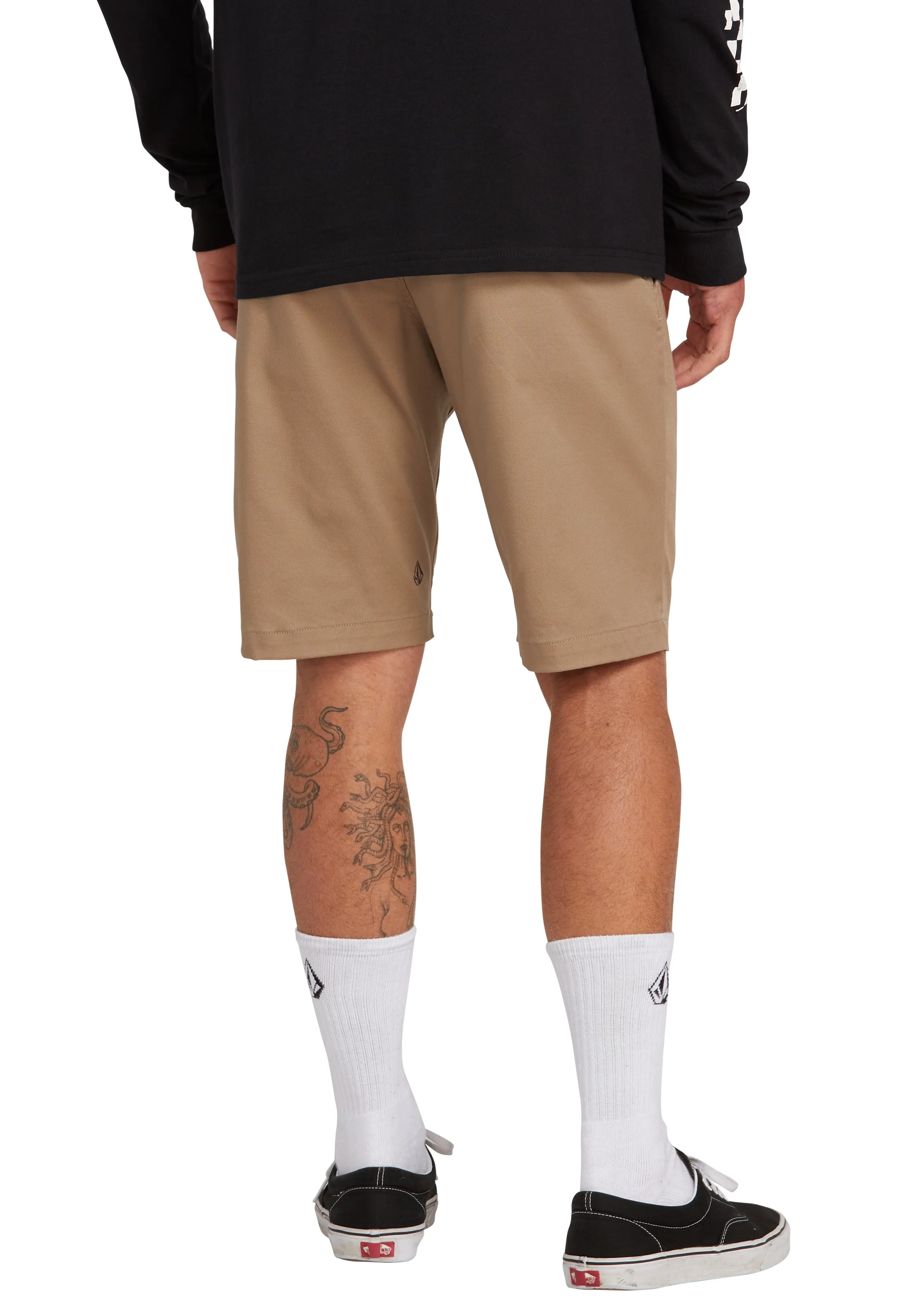 Frckn Mdn Strch 21 Khaki - Shorts - Image 3