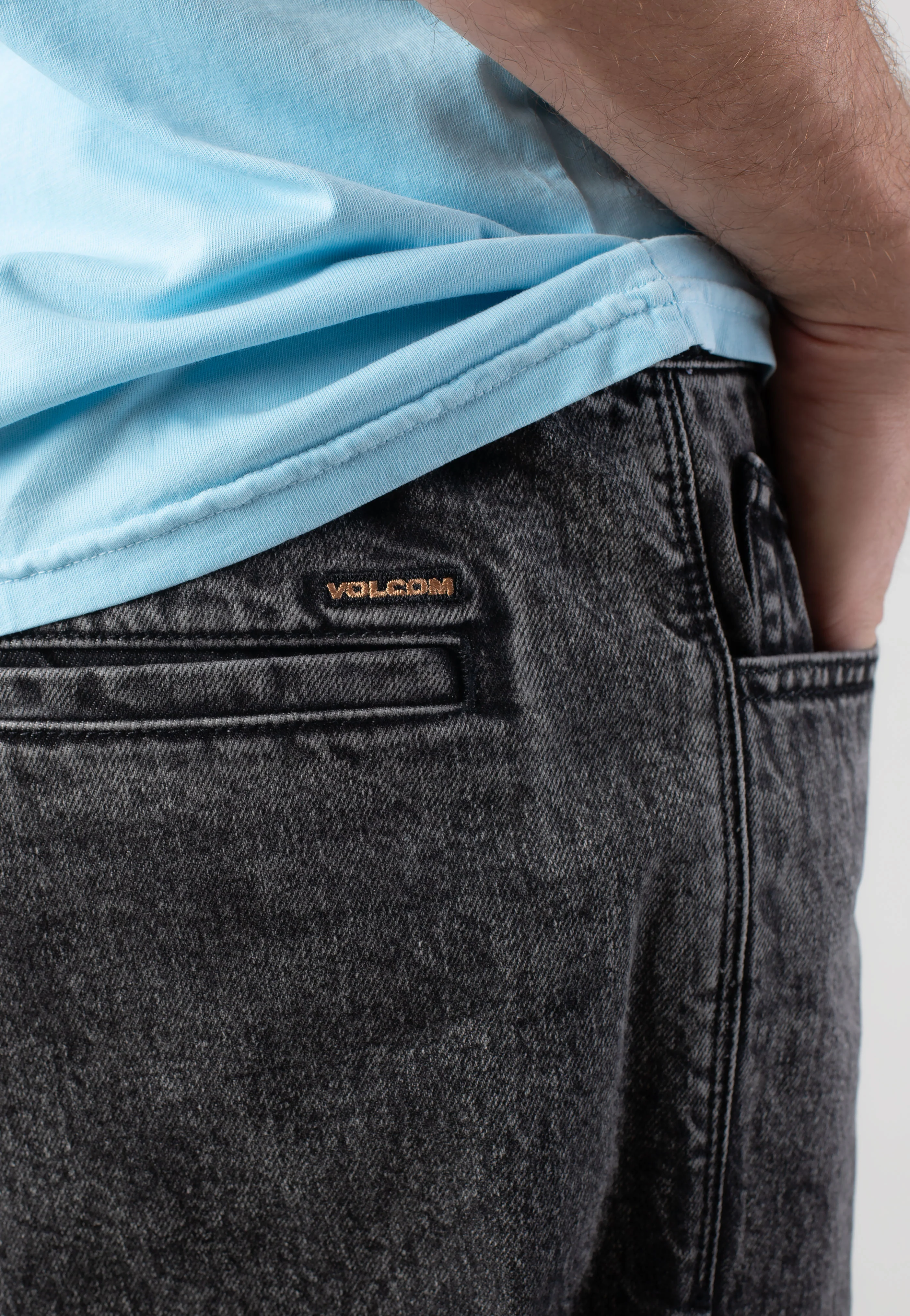 Freazy Loose Light Acid Black - Jeans - Image 4
