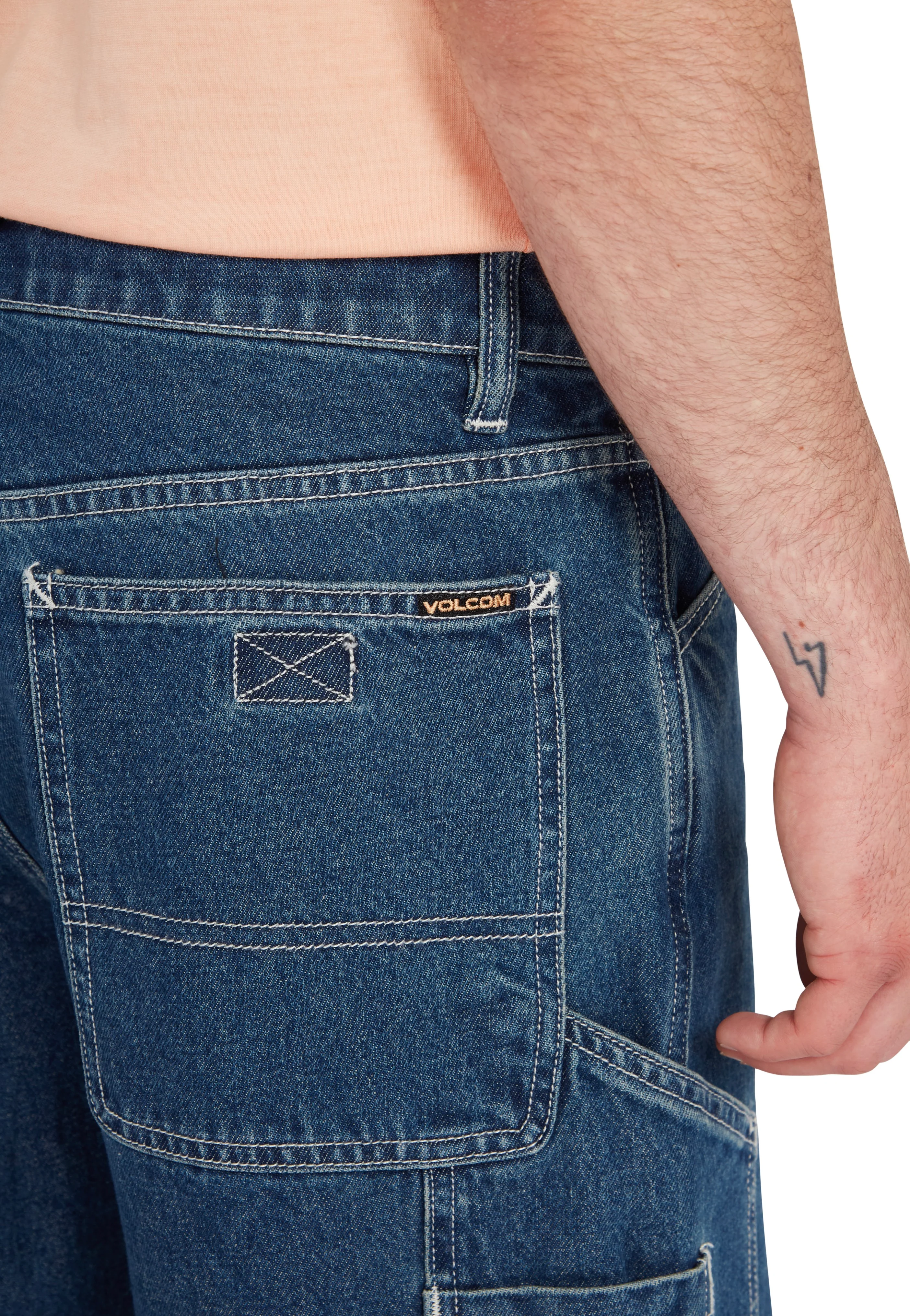 Labored Denim Utility Indigo Ridge Wash - Shorts - Image 7