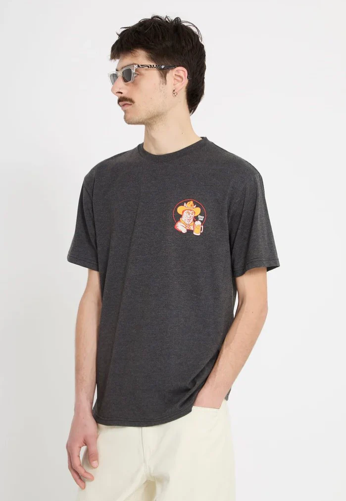 Meowdy Heather Black - T-Shirt