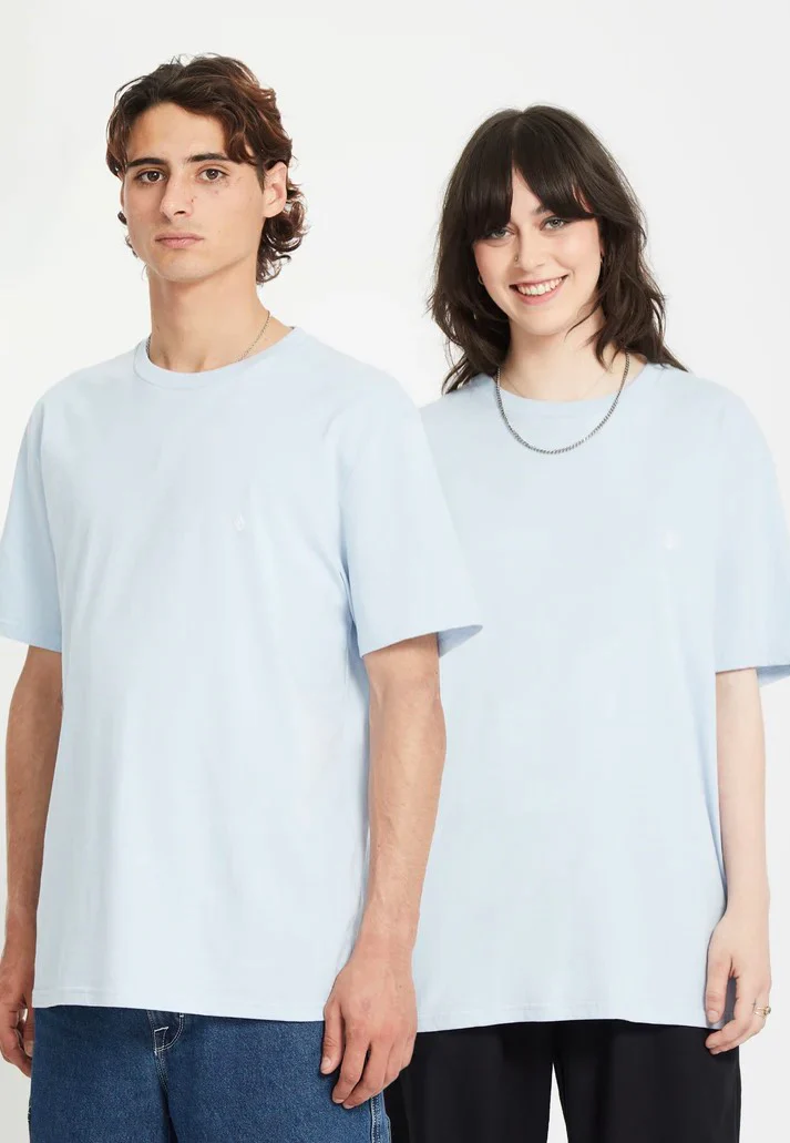 Stone Blanks Basic Carolina Blue - T-Shirt - Image 12