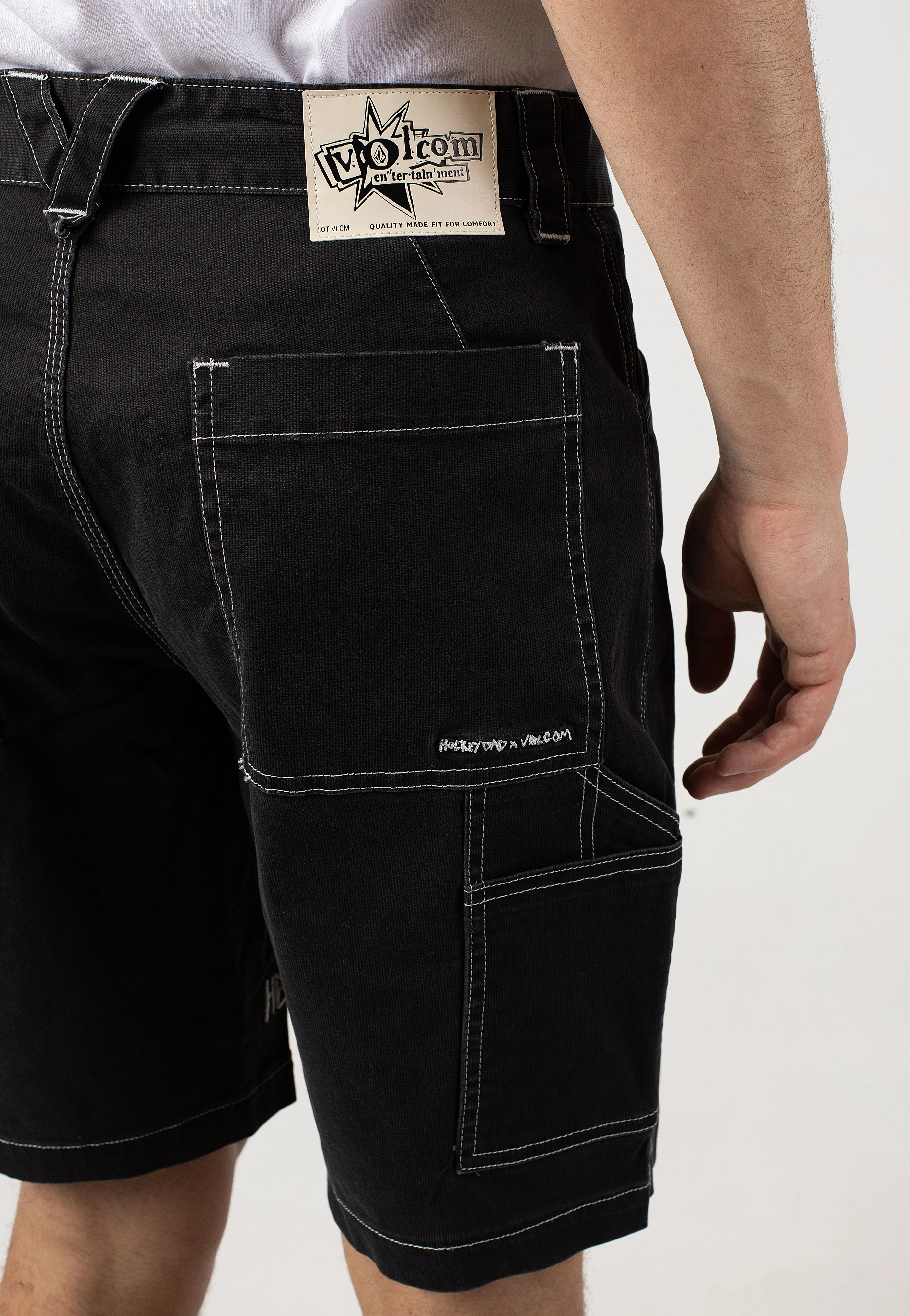 V Ent Hockey Dad 20 Black - Shorts - Image 6
