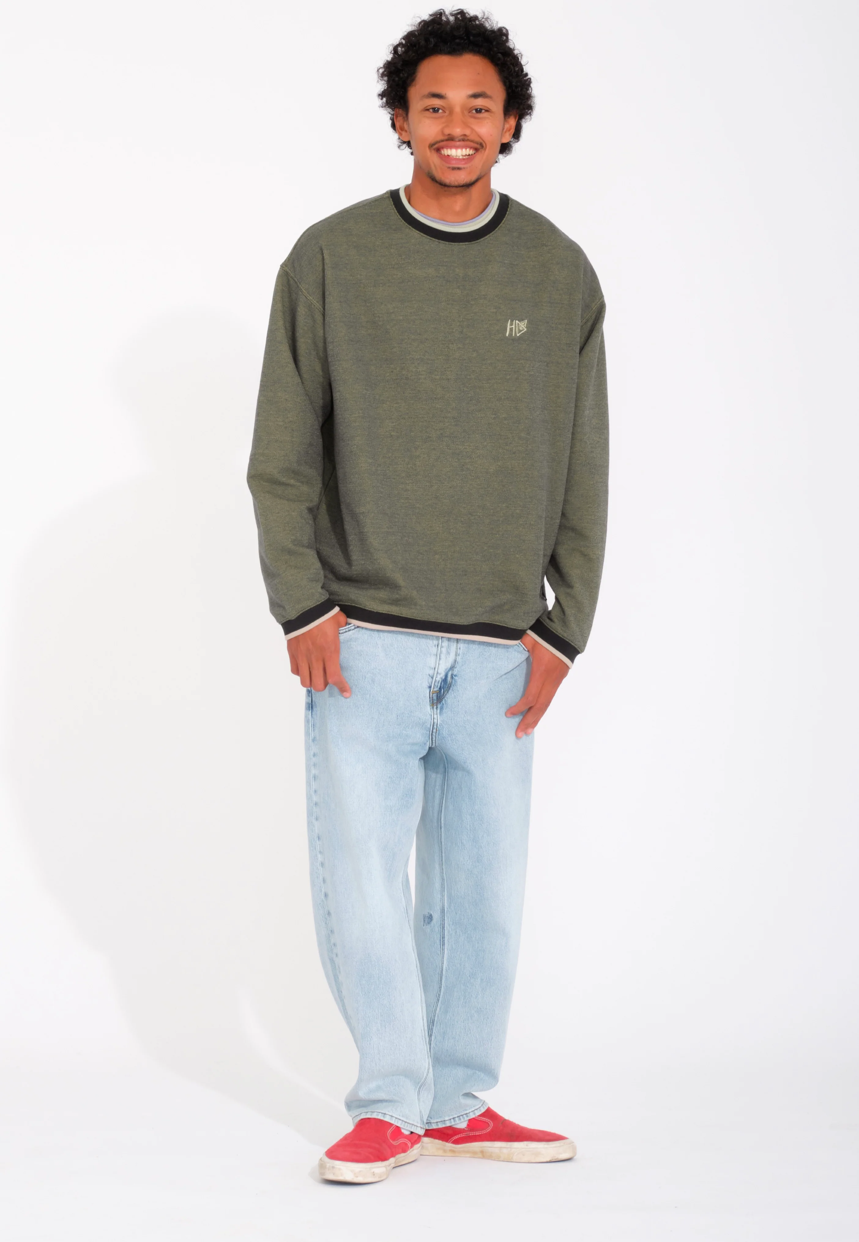 V Ent Hockey Dad Denim Heavy Worn Faded - Jeans - Image 8