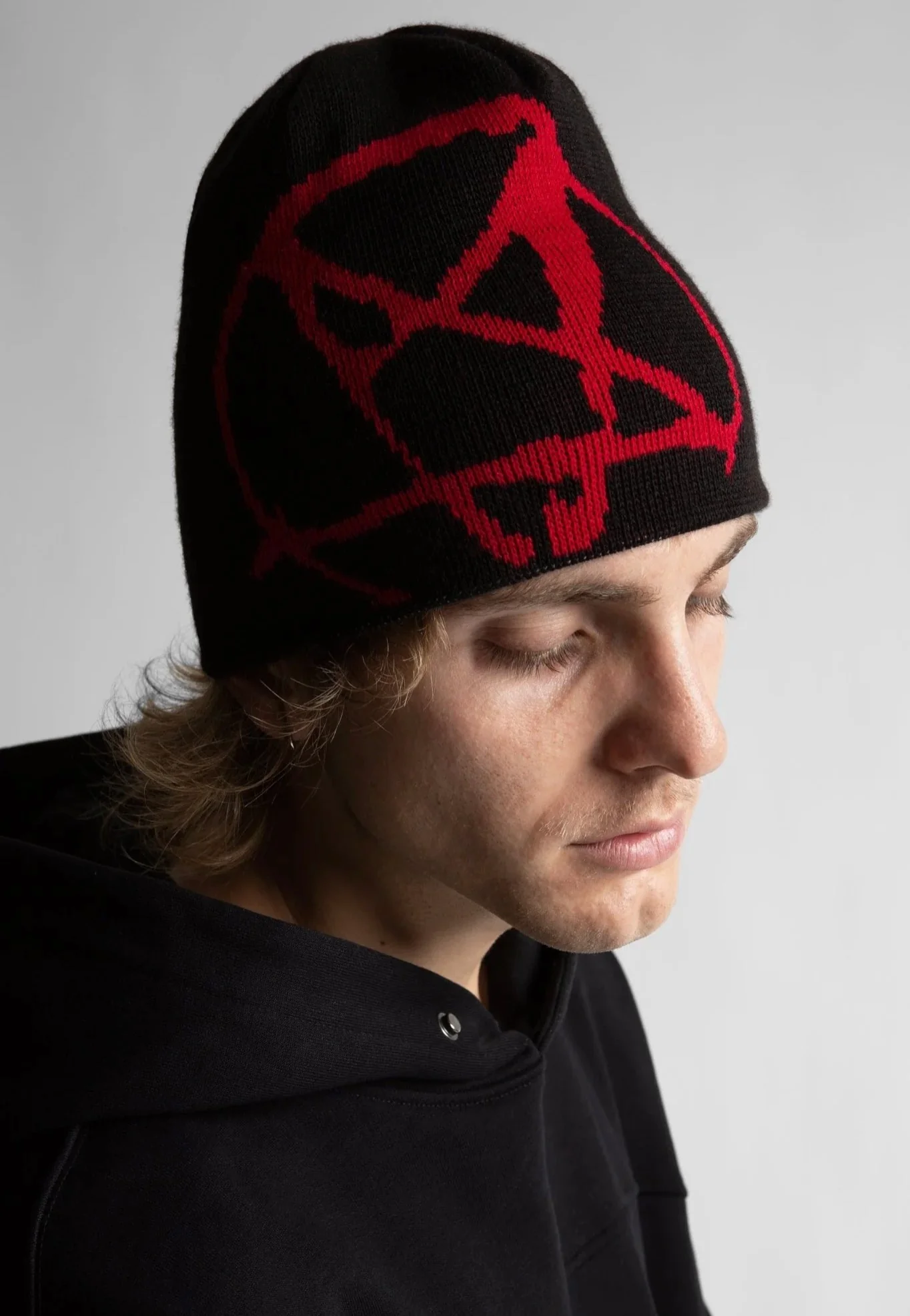 Curse Reversible Brow Black - Beanie - Image 6