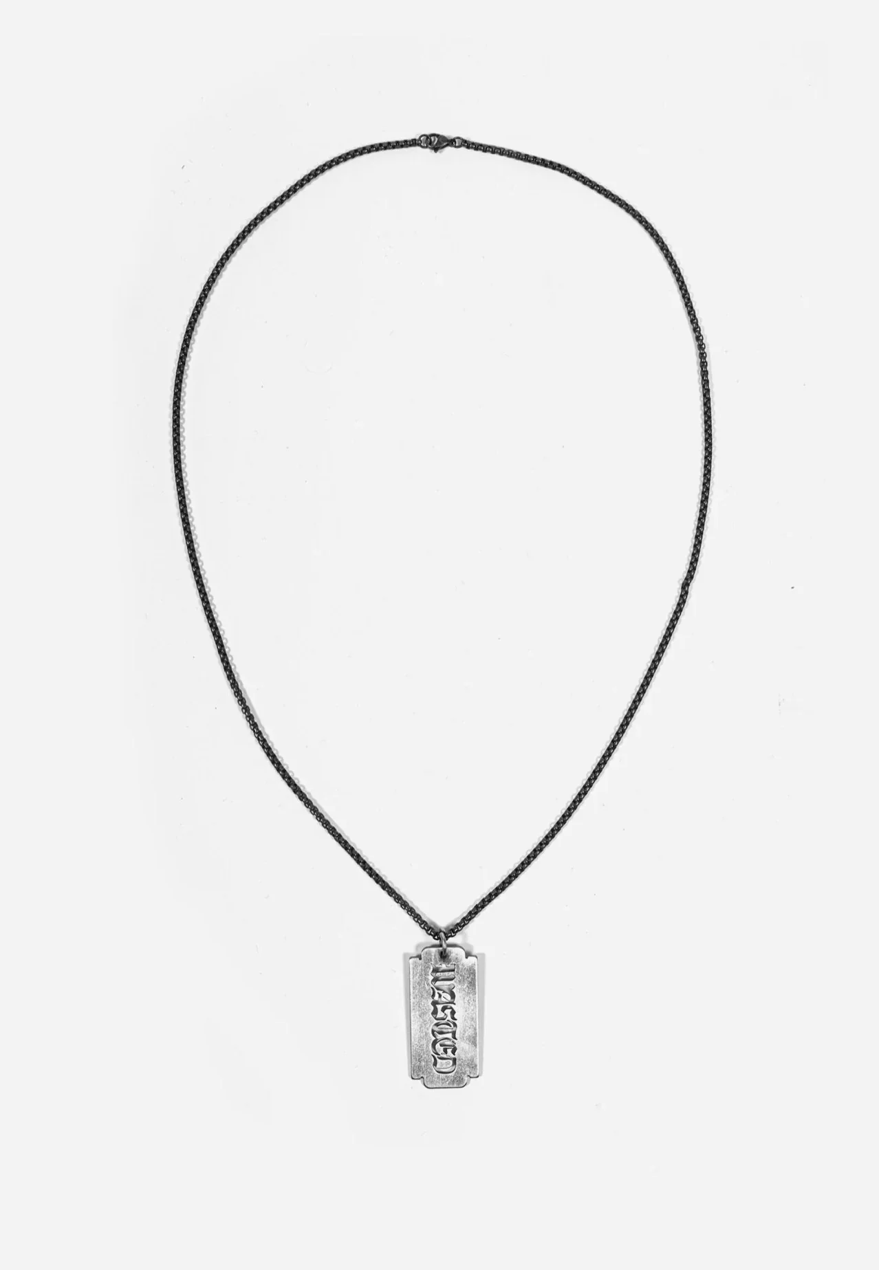 Sharp Silver - Necklace