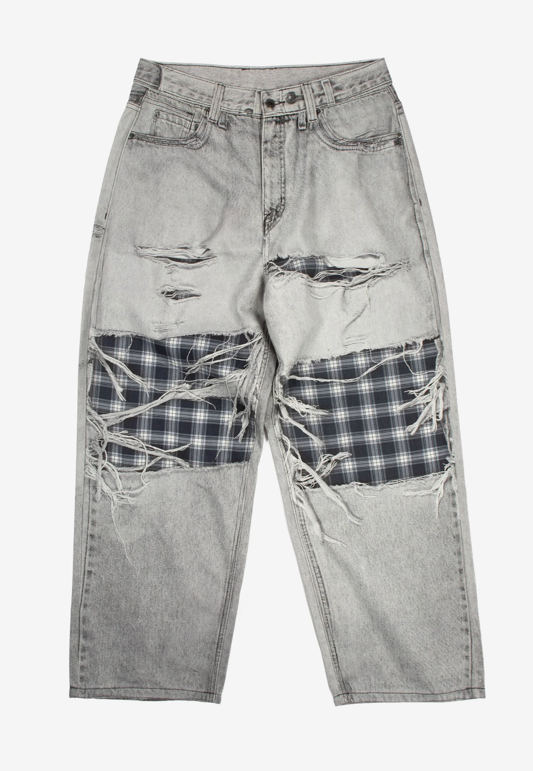 Trompe L'Oeil Grant Faded Grey - Jeans - Image 11
