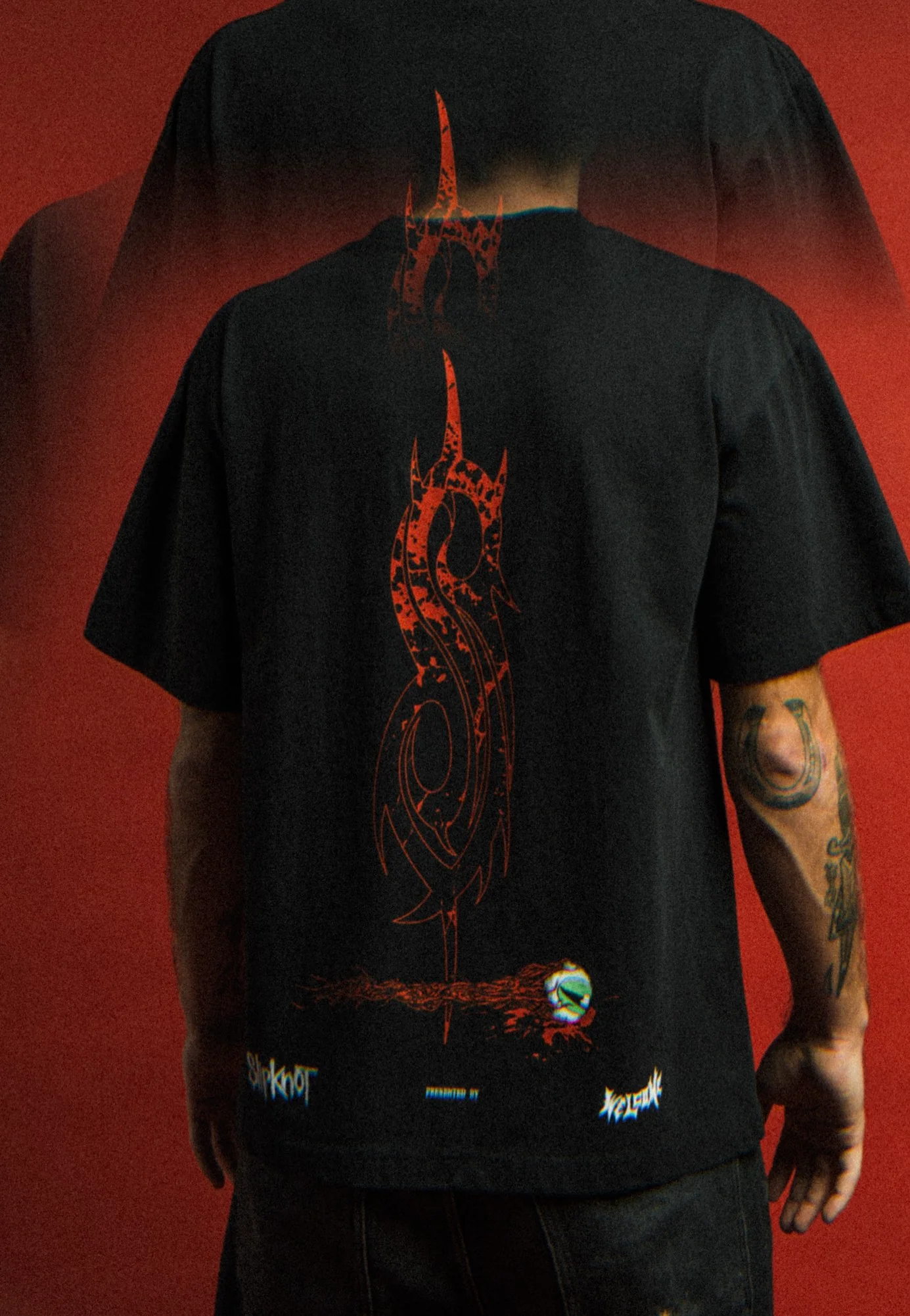 Spit It Out Boxy Garment-Dyed Black - T-Shirt - Image 2