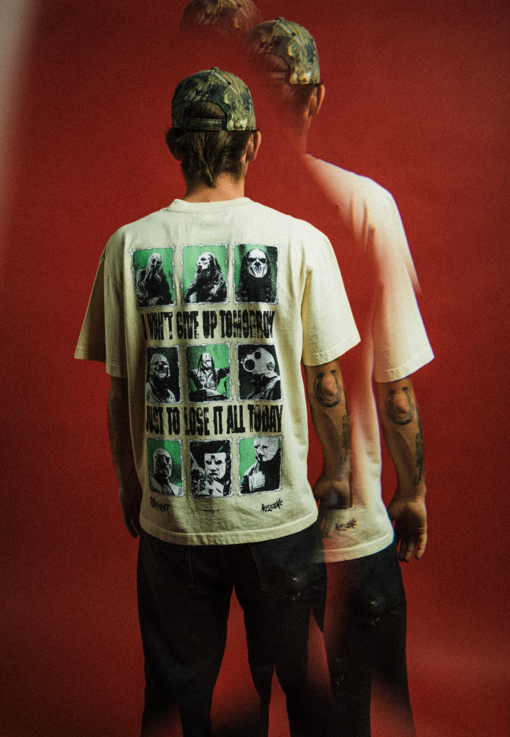 Tomorrow Boxy Garment-Dyed Bone - T-Shirt - Image 4