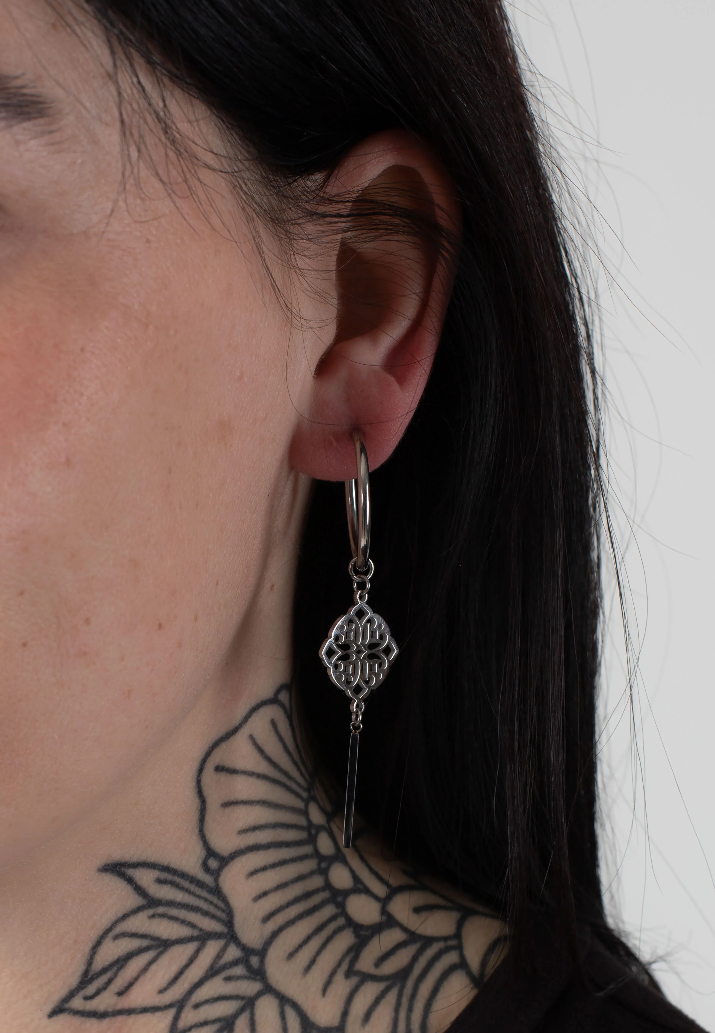 Clover Pairs Silver - Earrings - Image 3