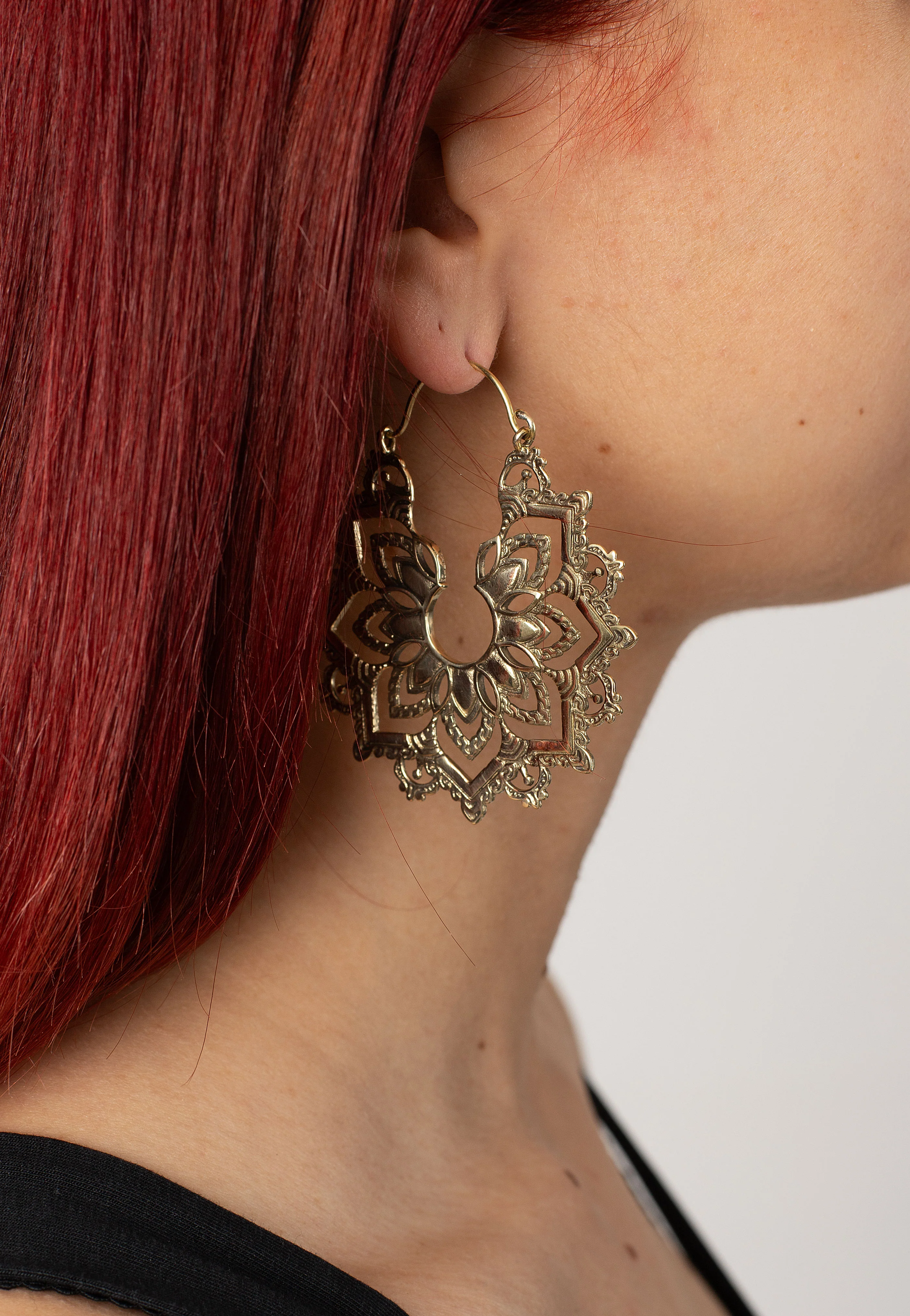 Golden Sunburst - Earrings - Image 2